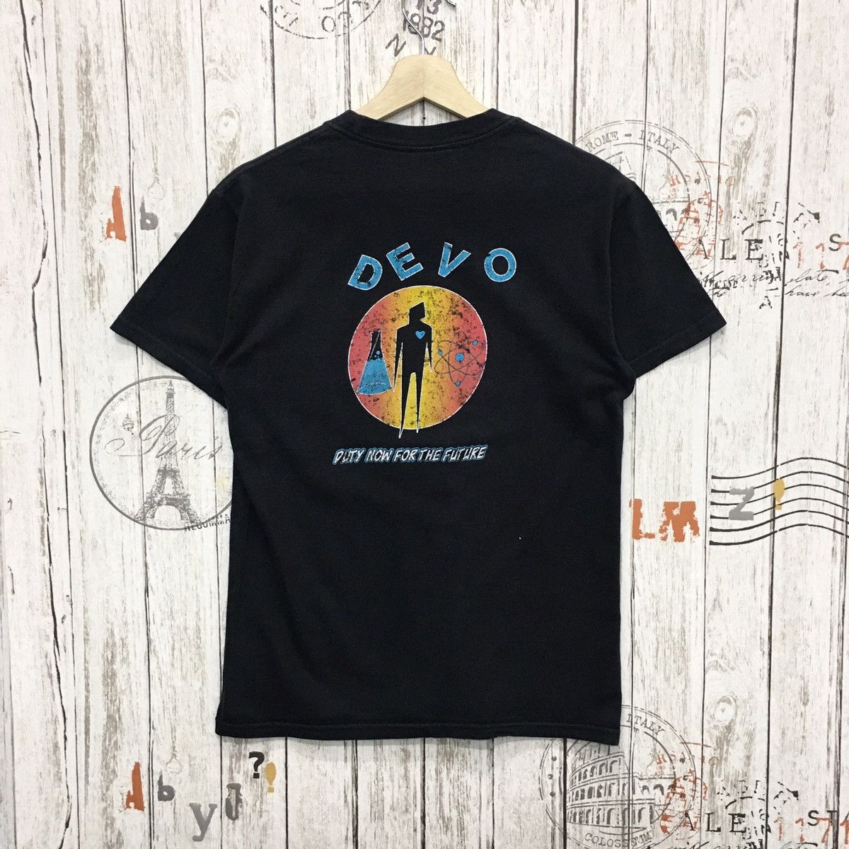 Band Tees × Vintage Rare Devo Live in Concert Top Tees Size US M / EU 48-50 / 2 - 2 Thumbnail