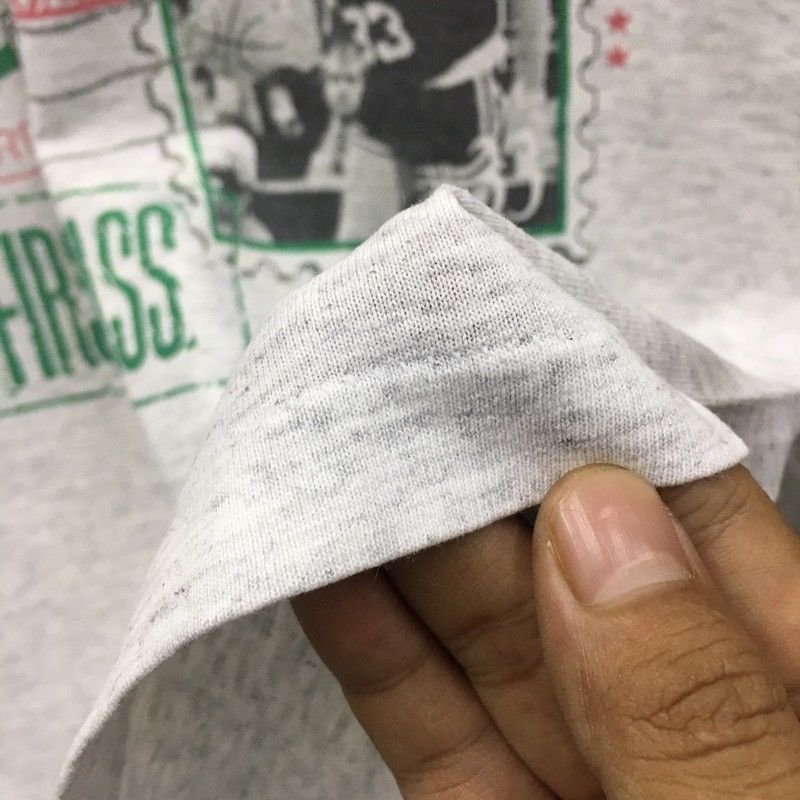 NBA × Salem Sportswear × Vintage Rare Vintage 90’s Larry Bird Boston Celtics NBA Tee Size US M / EU 48-50 / 2 - 12 Thumbnail