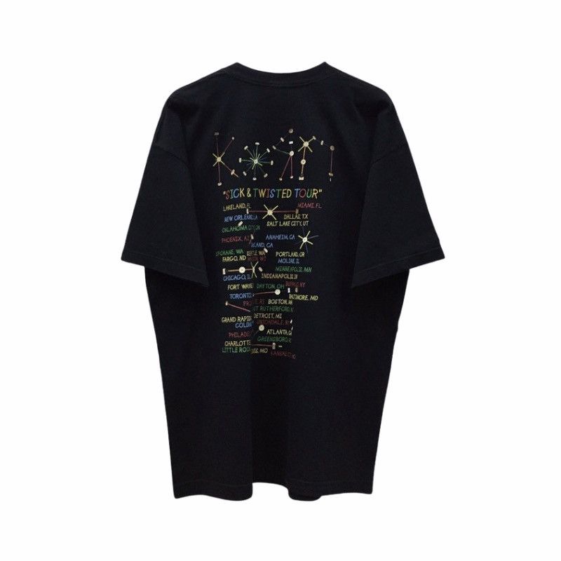 Band Tees × Vintage Rare Vintage 90s Korn Sick & Twisted Tour Tee Size US XL / EU 56 / 4 - 2 Thumbnail