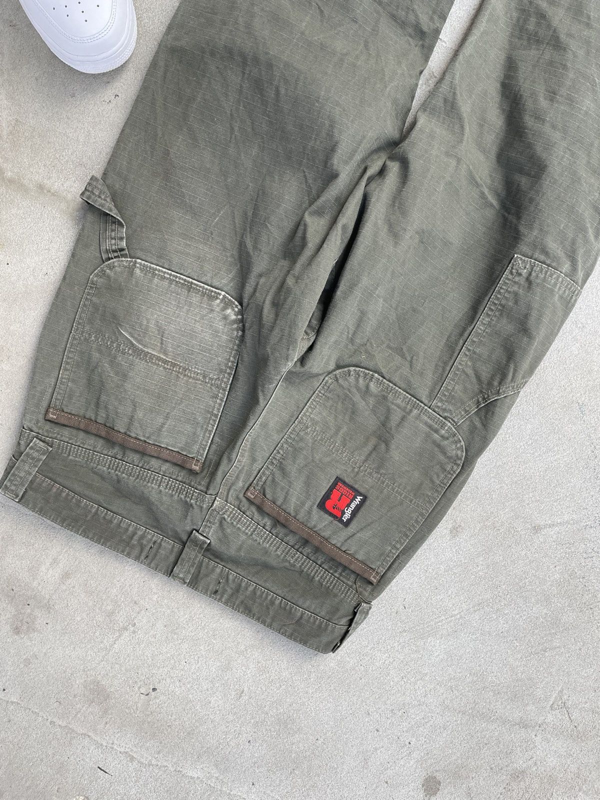 Vintage × Wrangler Vintage Wrangler Pants Cargo Riggs Ripstop Size US 30 / EU 46 - 12 Thumbnail