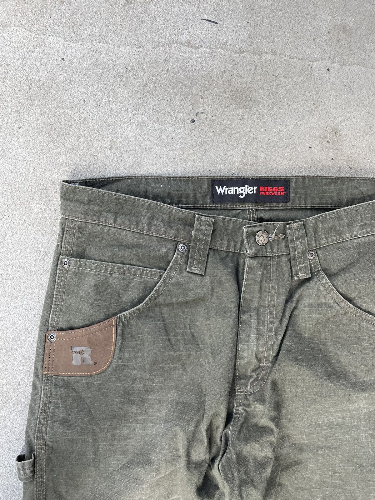 Vintage × Wrangler Vintage Wrangler Pants Cargo Riggs Ripstop Size US 30 / EU 46 - 4 Thumbnail