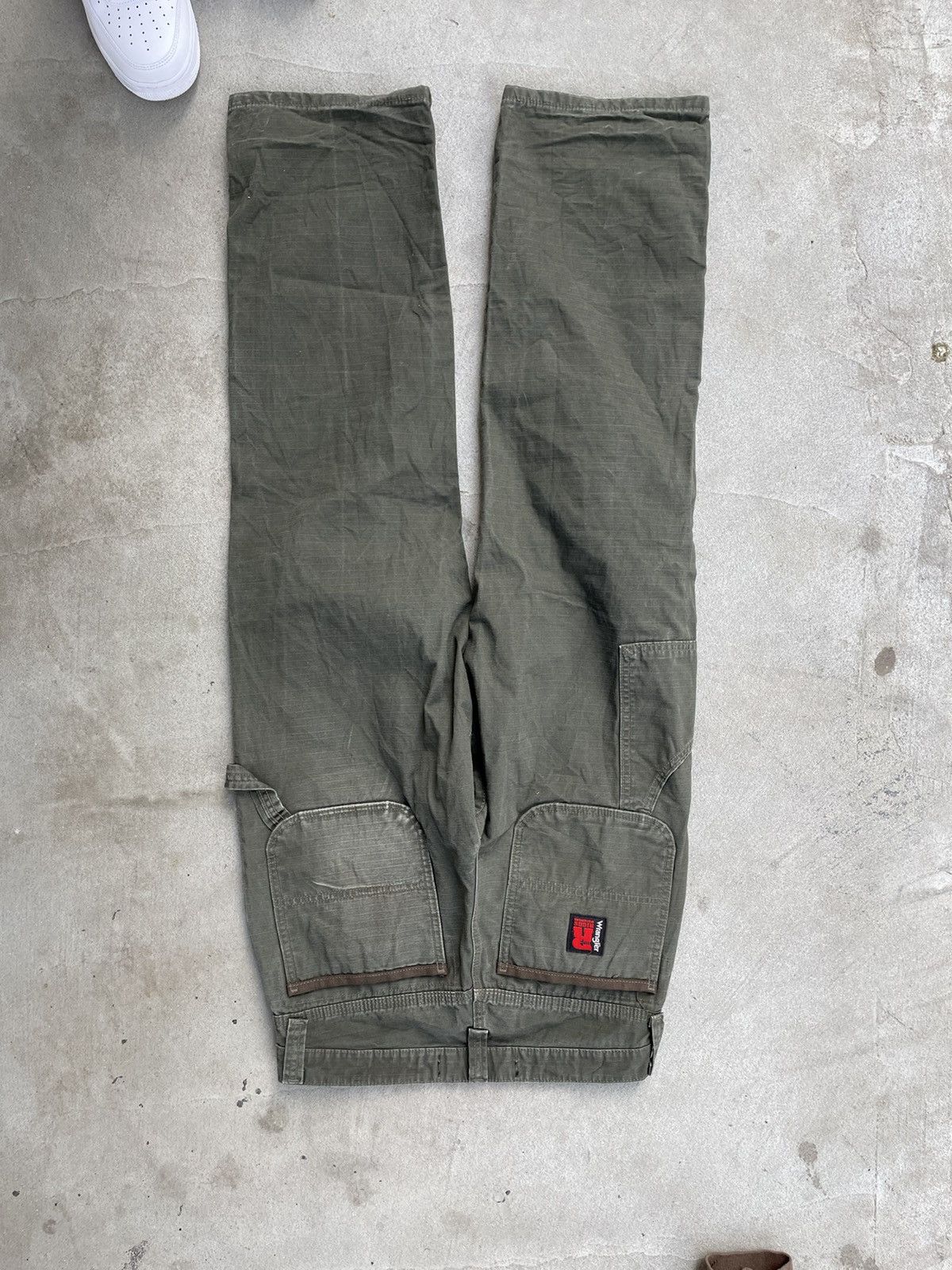 Vintage × Wrangler Vintage Wrangler Pants Cargo Riggs Ripstop Size US 30 / EU 46 - 11 Thumbnail