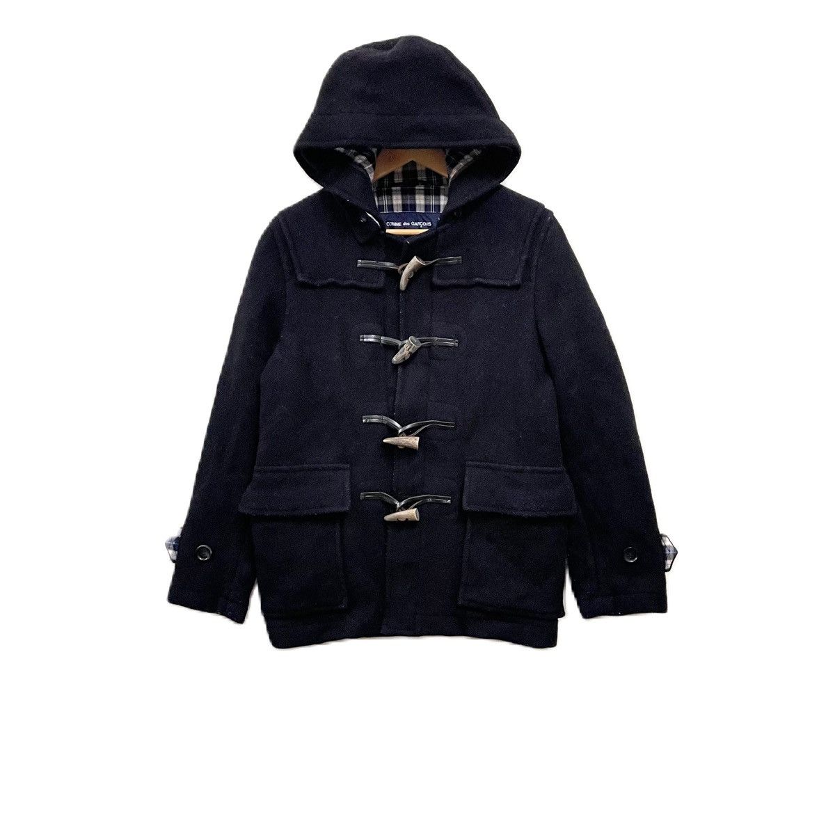 ジャケット・アウター GLOVERALL COMME des GARCONS duffle coat Junya Watanabe Comme Des Garcons Gloverall Duffle Coat Navy Japan