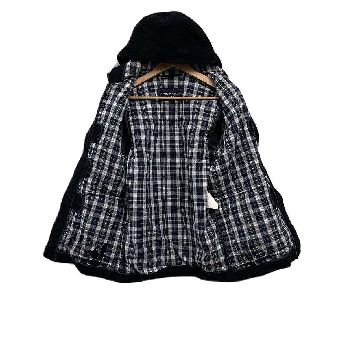 ジャケット・アウター GLOVERALL COMME des GARCONS duffle coat Comme des garcons homme X gloverall Aw2009 duffle coat wool