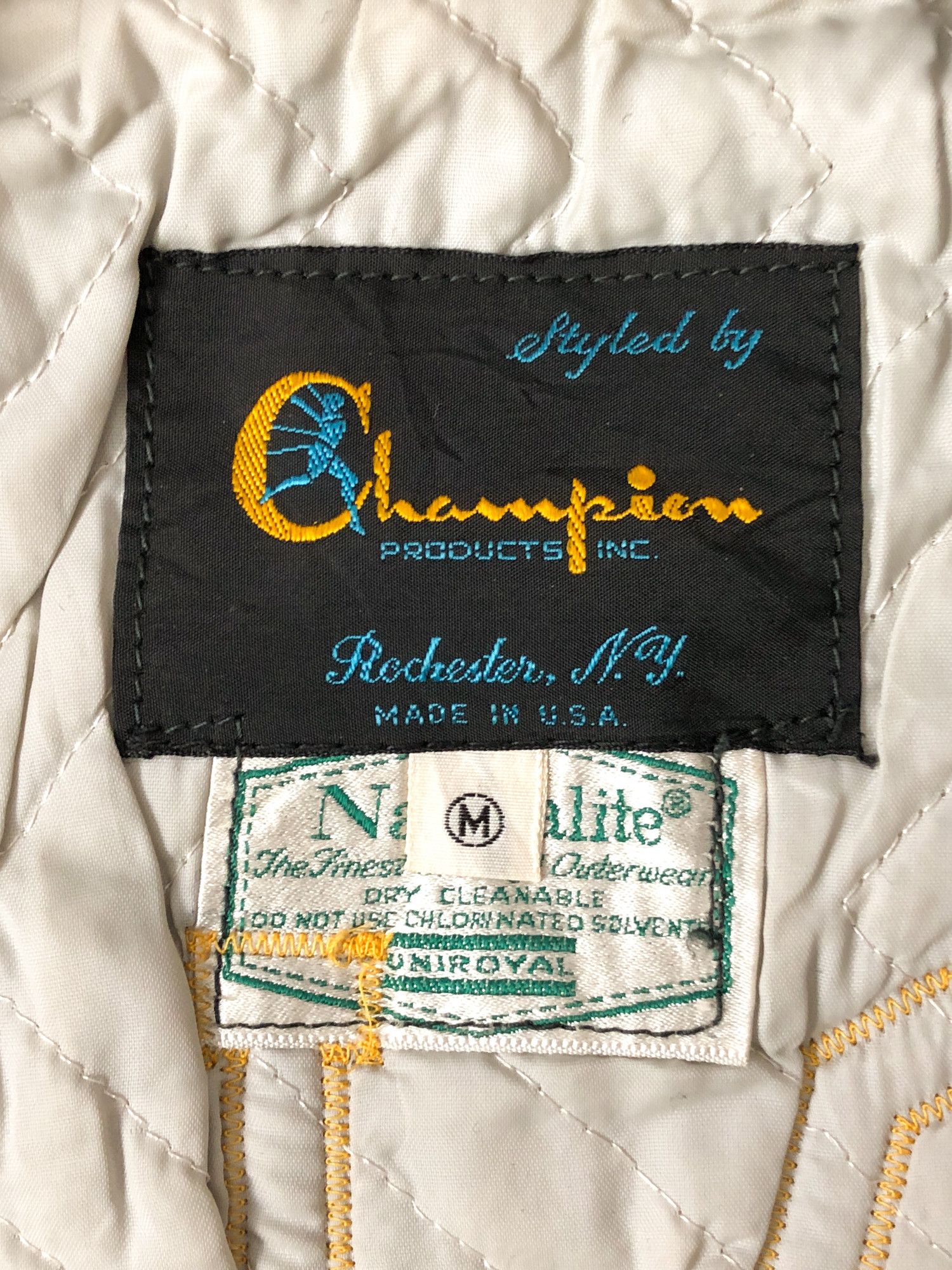 Champion × Vintage 1976 Boxy 'Trojans' Triton College Champion Varsity Jacket Size US M / EU 48-50 / 2 - 4 Thumbnail