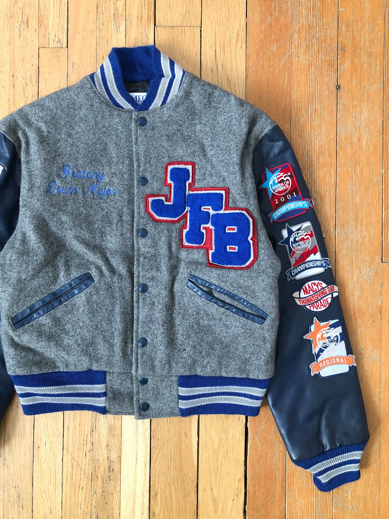 Vintage 2005 Boxy 'Bands of America Championships' Varsity jacket Size S / US 4 / IT 40 - 1 Thumbnail