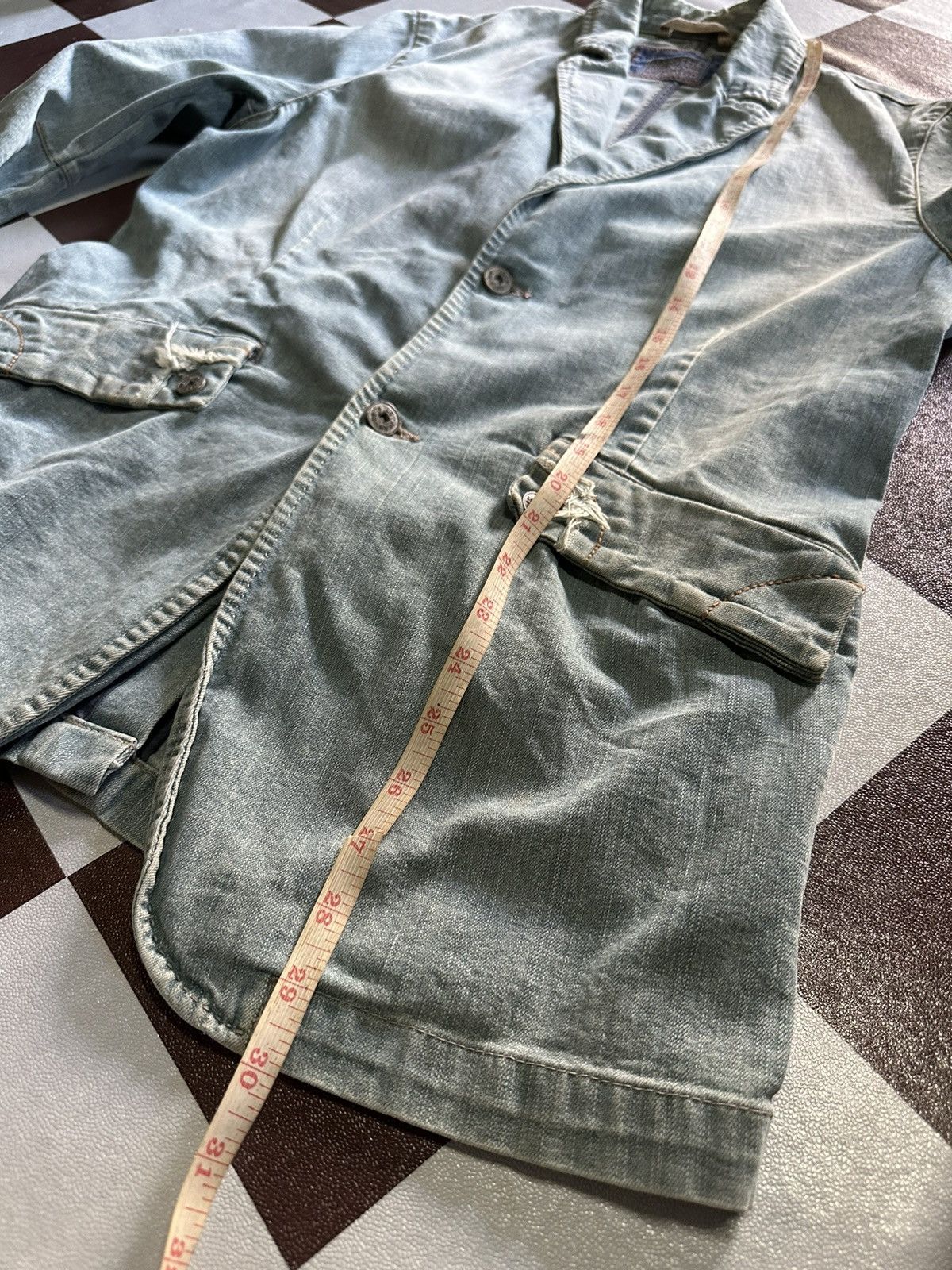 Marithe + Francois Girbaud Marithe Francois Girbaud blue denim jacket Size US M / EU 48-50 / 2 - 14 Thumbnail