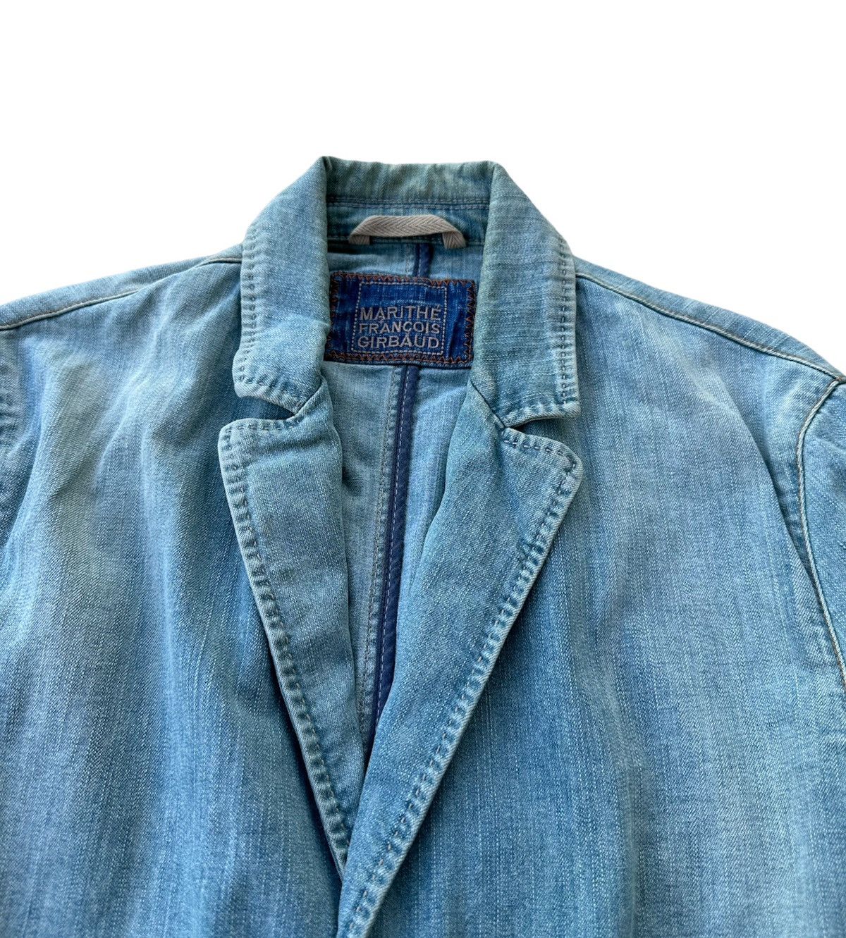 Marithe + Francois Girbaud Marithe Francois Girbaud blue denim jacket Size US M / EU 48-50 / 2 - 3 Thumbnail