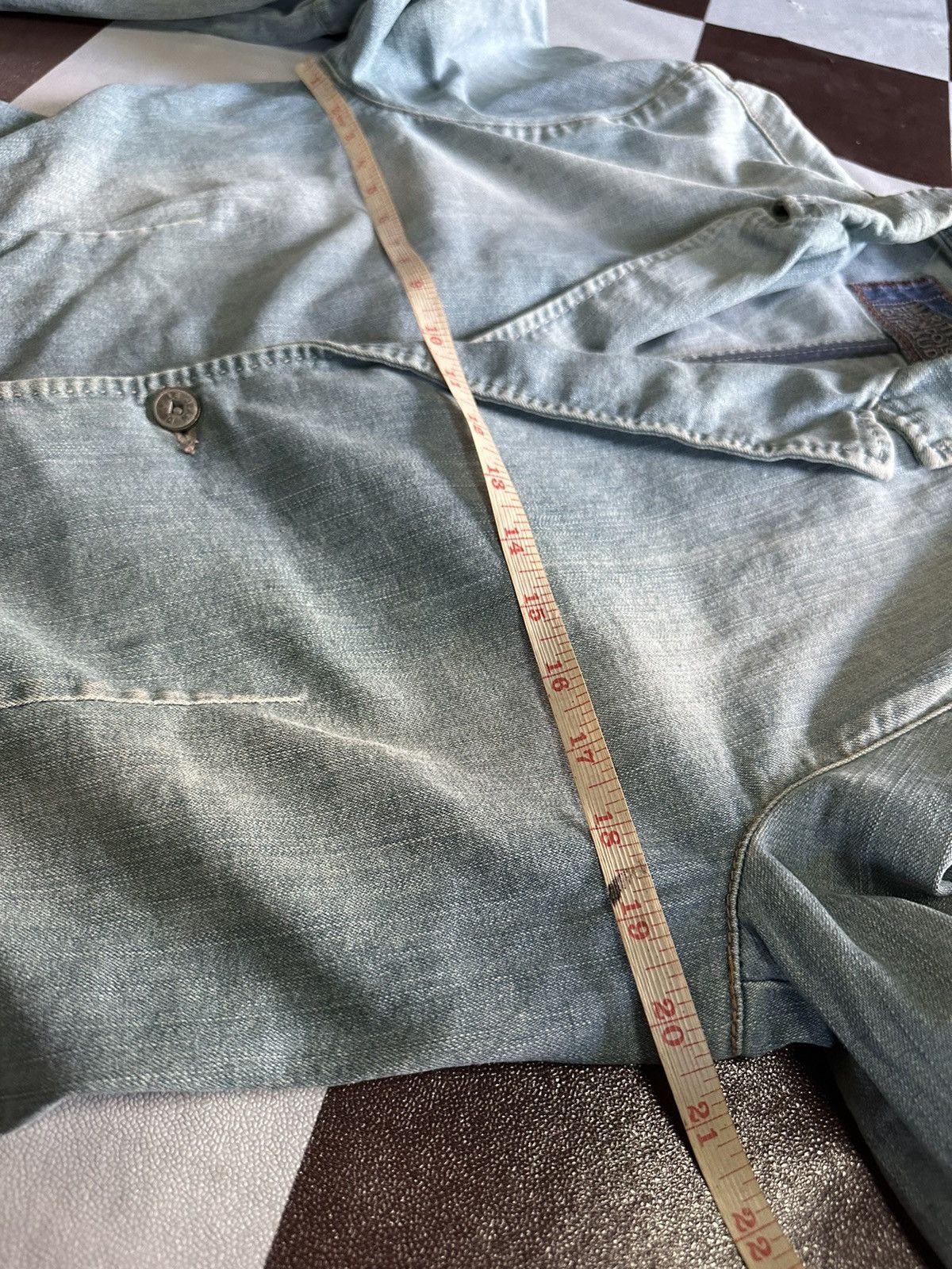 Marithe + Francois Girbaud Marithe Francois Girbaud blue denim jacket Size US M / EU 48-50 / 2 - 13 Thumbnail