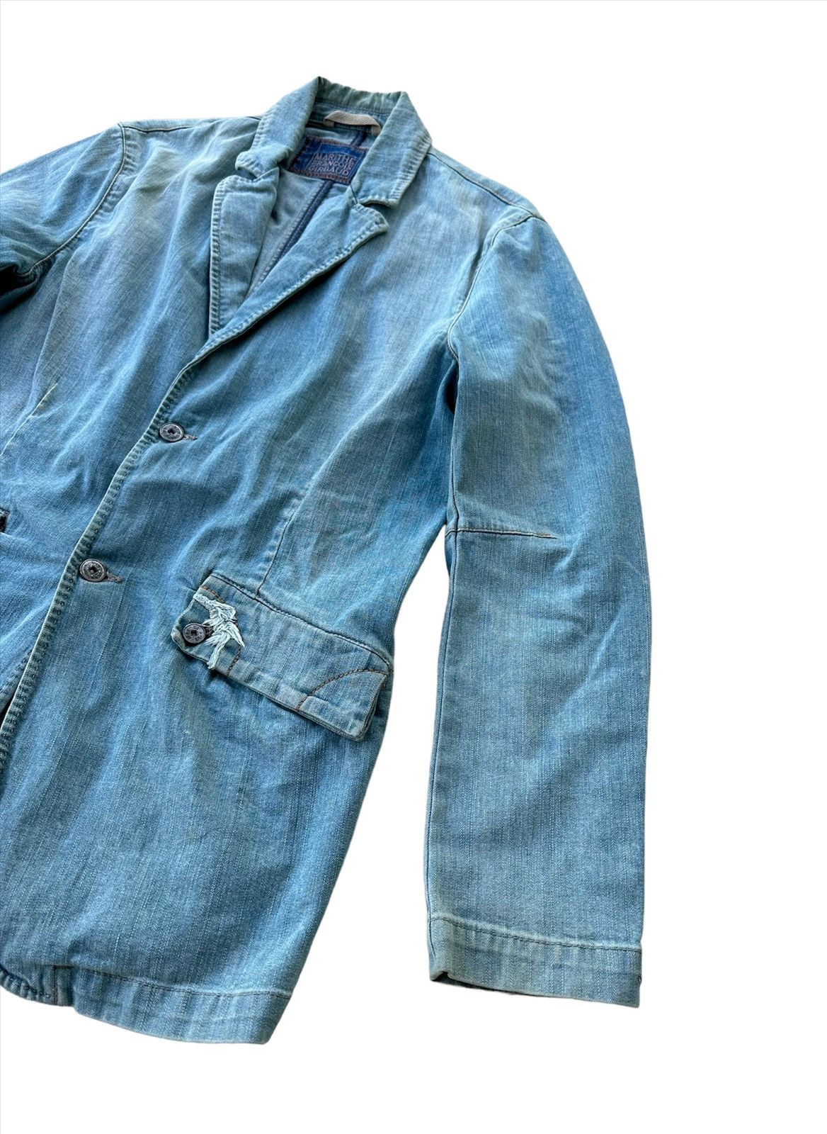 Marithe + Francois Girbaud Marithe Francois Girbaud blue denim jacket Size US M / EU 48-50 / 2 - 7 Thumbnail