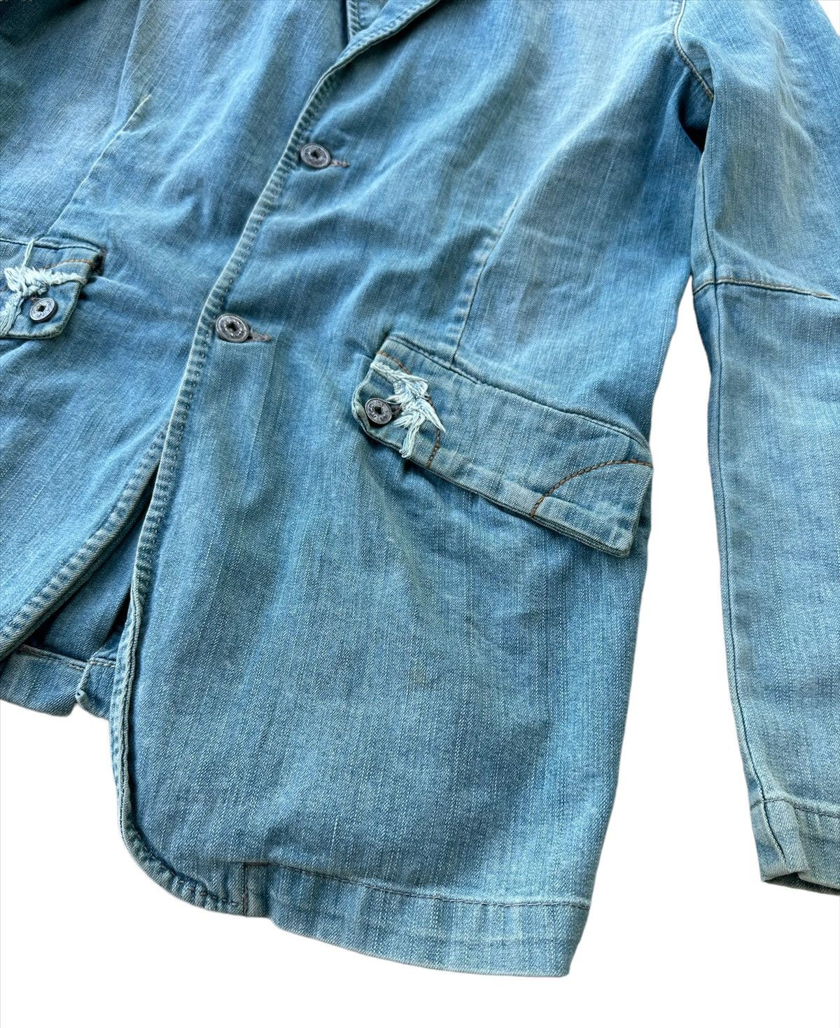Marithe + Francois Girbaud Marithe Francois Girbaud blue denim jacket Size US M / EU 48-50 / 2 - 4 Thumbnail