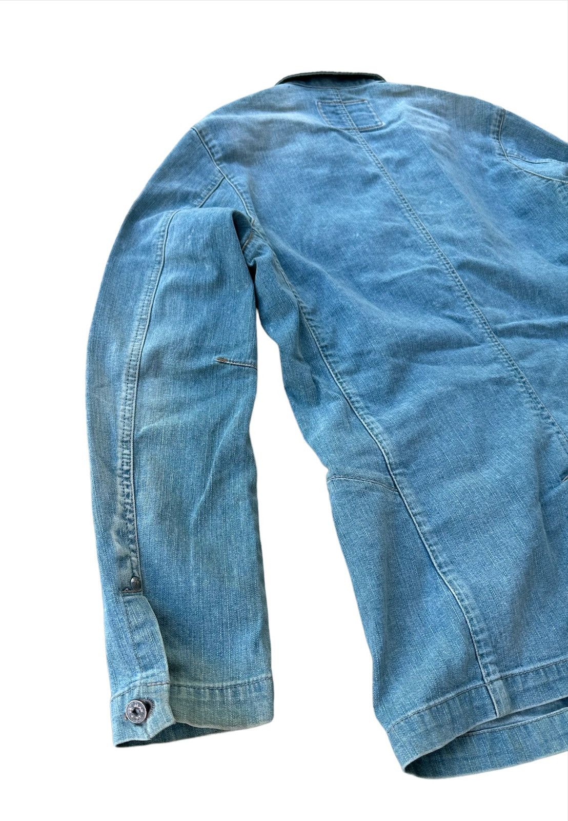 Marithe + Francois Girbaud Marithe Francois Girbaud blue denim jacket Size US M / EU 48-50 / 2 - 11 Thumbnail