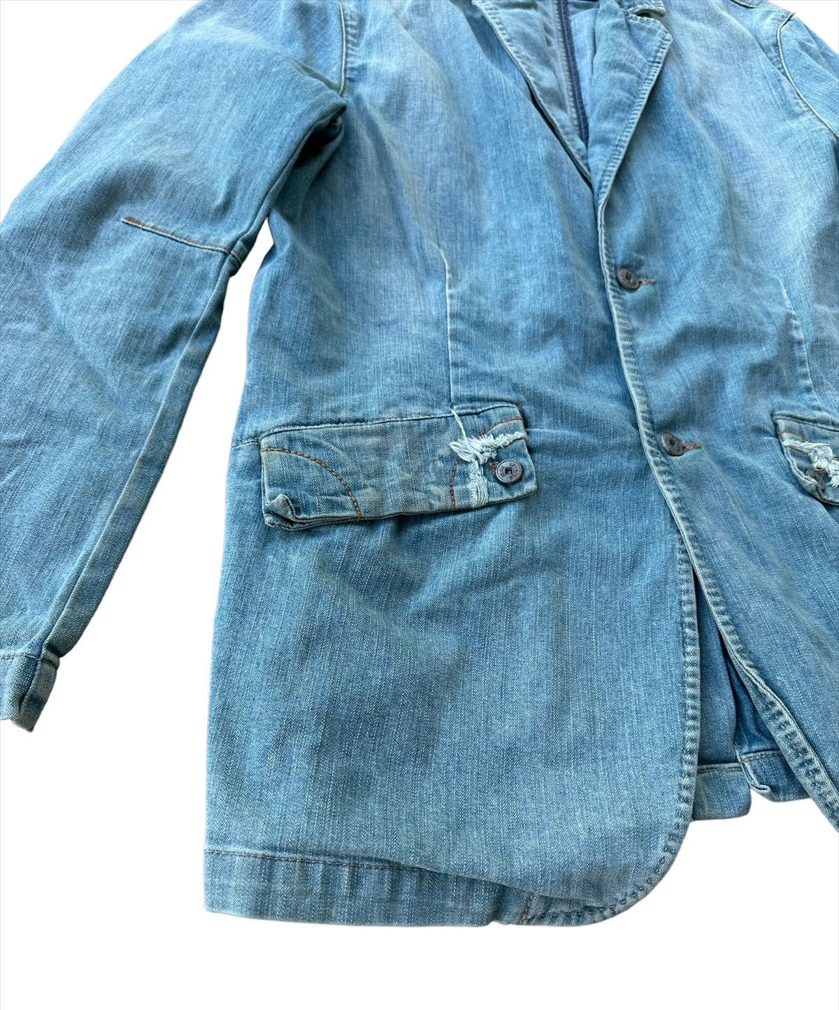 Marithe + Francois Girbaud Marithe Francois Girbaud blue denim jacket Size US M / EU 48-50 / 2 - 5 Thumbnail