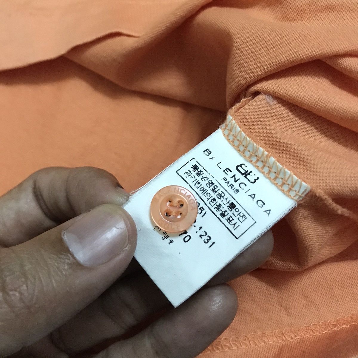Balenciaga Balenciaga Polo Shirt Size US M / EU 48-50 / 2 - 6 Thumbnail