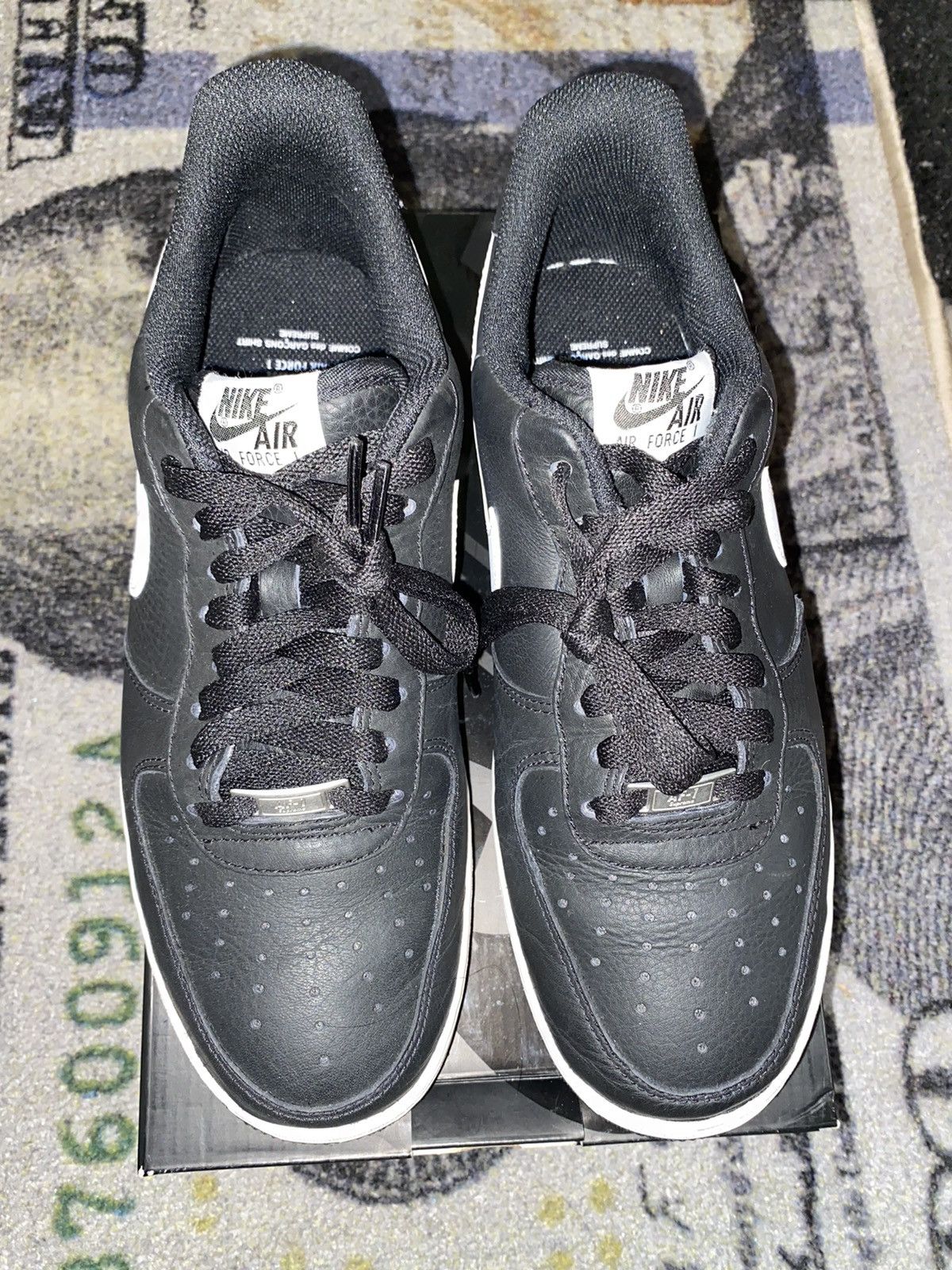 Comme des Garcons Nike Air Force 1 Low Supreme CDG (2018) Size US 8.5 / EU 41-42 - 3 Thumbnail