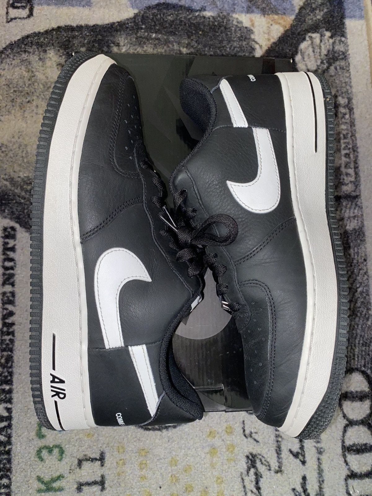 Comme des Garcons Nike Air Force 1 Low Supreme CDG (2018) Size US 8.5 / EU 41-42 - 2 Thumbnail