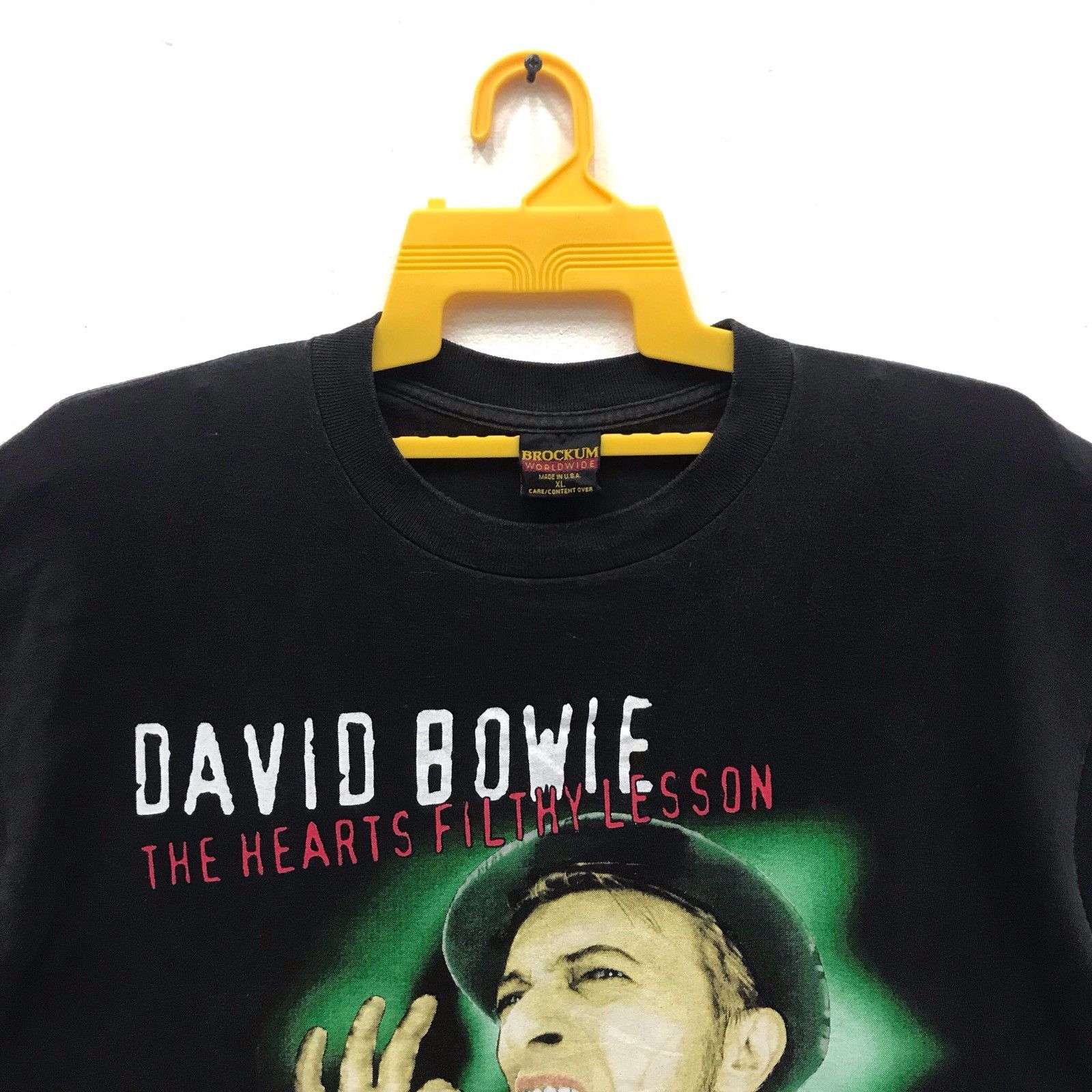 Band Tees × Vintage Rare!! Vintage 90s Rare Design David Bowie Copyright 1996 Size US XL / EU 56 / 4 - 5 Thumbnail