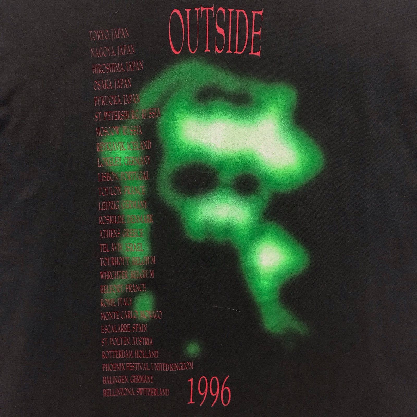 Band Tees × Vintage Rare!! Vintage 90s Rare Design David Bowie Copyright 1996 Size US XL / EU 56 / 4 - 4 Thumbnail
