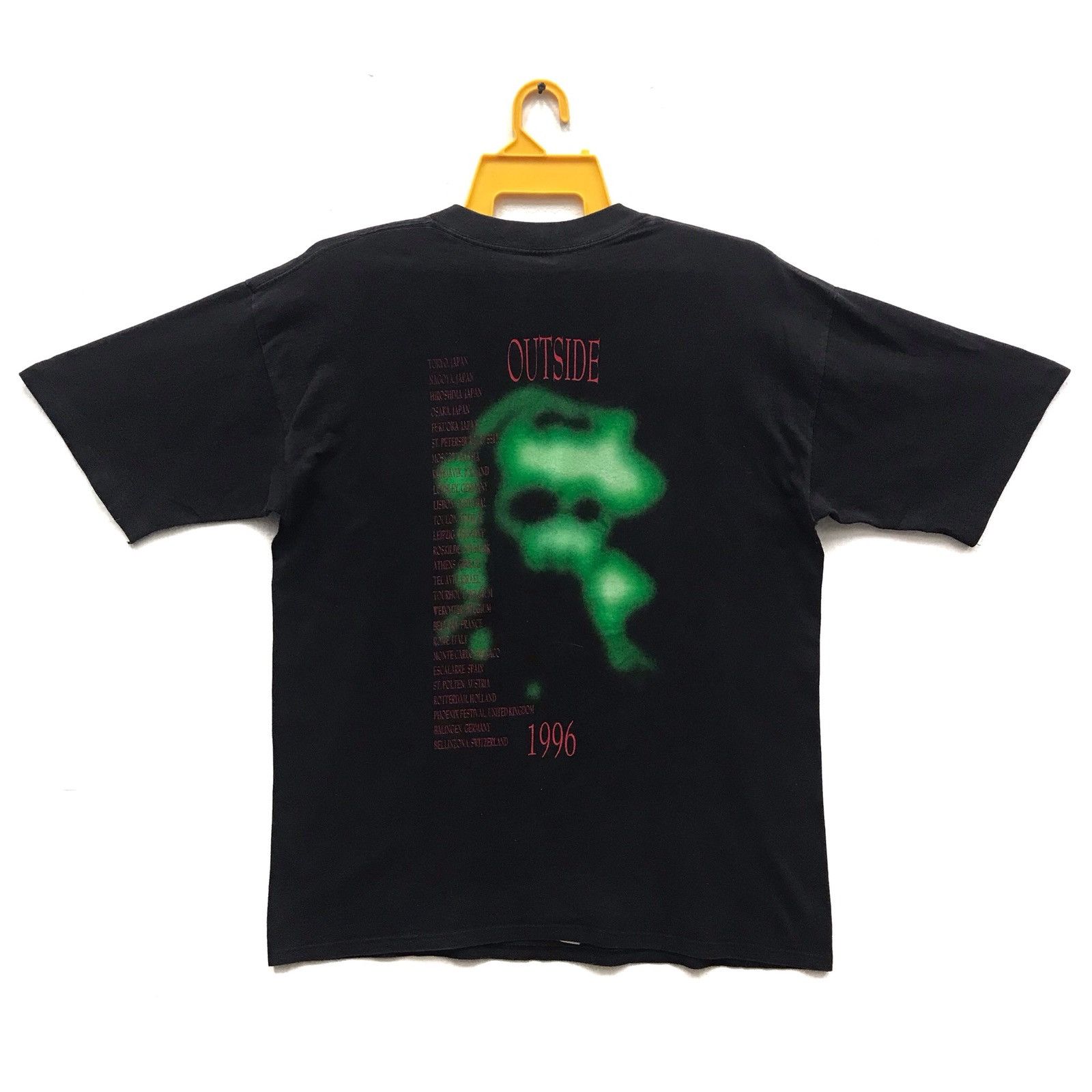 Band Tees × Vintage Rare!! Vintage 90s Rare Design David Bowie Copyright 1996 Size US XL / EU 56 / 4 - 2 Thumbnail