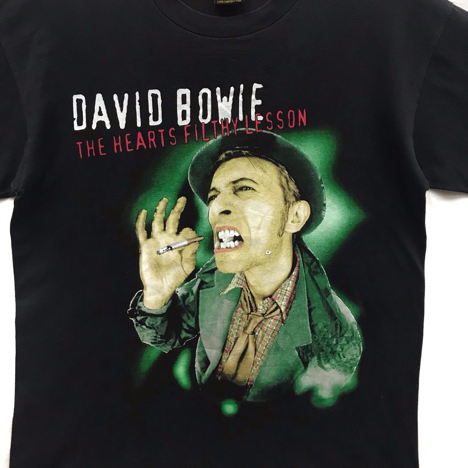 Band Tees × Vintage Rare!! Vintage 90s Rare Design David Bowie Copyright 1996 Size US XL / EU 56 / 4 - 3 Thumbnail