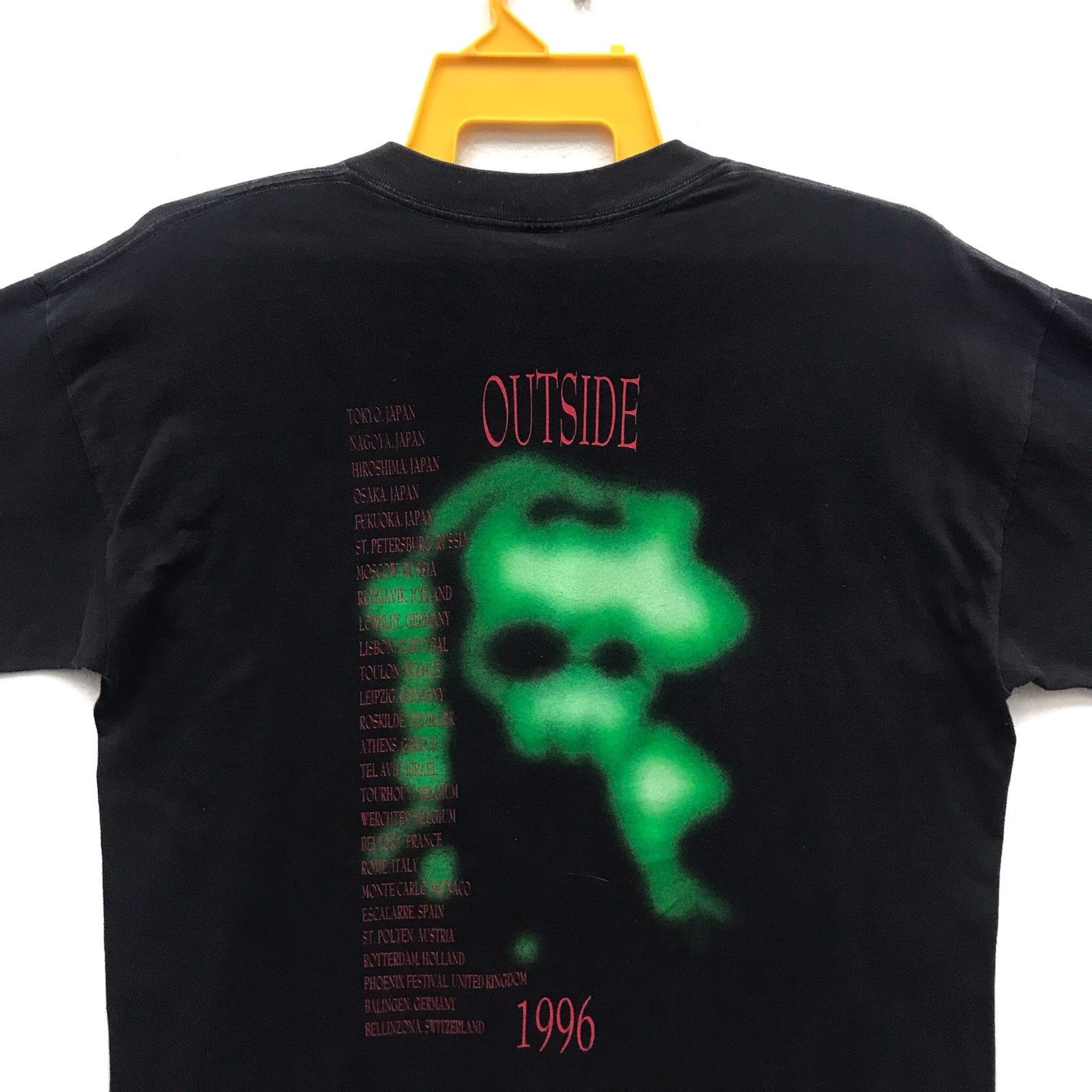 Band Tees × Vintage Rare!! Vintage 90s Rare Design David Bowie Copyright 1996 Size US XL / EU 56 / 4 - 6 Thumbnail