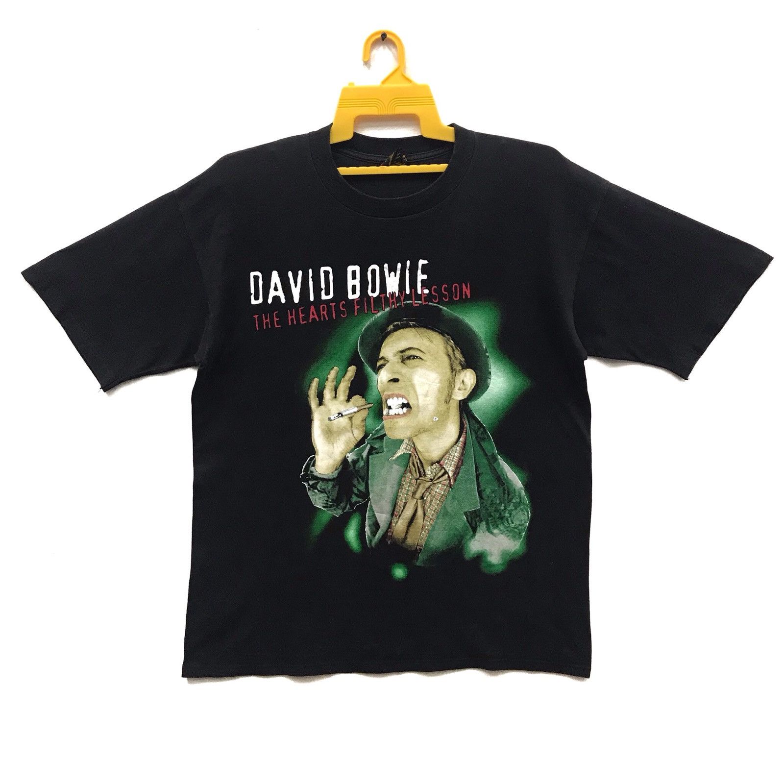 Band Tees × Vintage Rare!! Vintage 90s Rare Design David Bowie Copyright 1996 Size US XL / EU 56 / 4 - 1 Thumbnail
