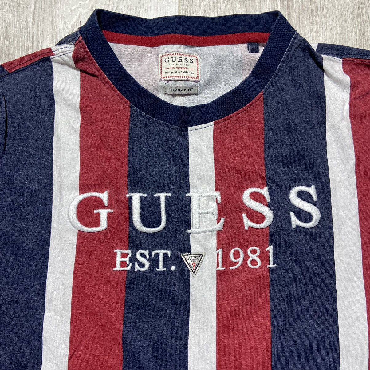 A$AP Rocky × Guess GUESS ASAP ROCKY STRIPE T-Shirt Size US S / EU 44-46 / 1 - 2 Thumbnail
