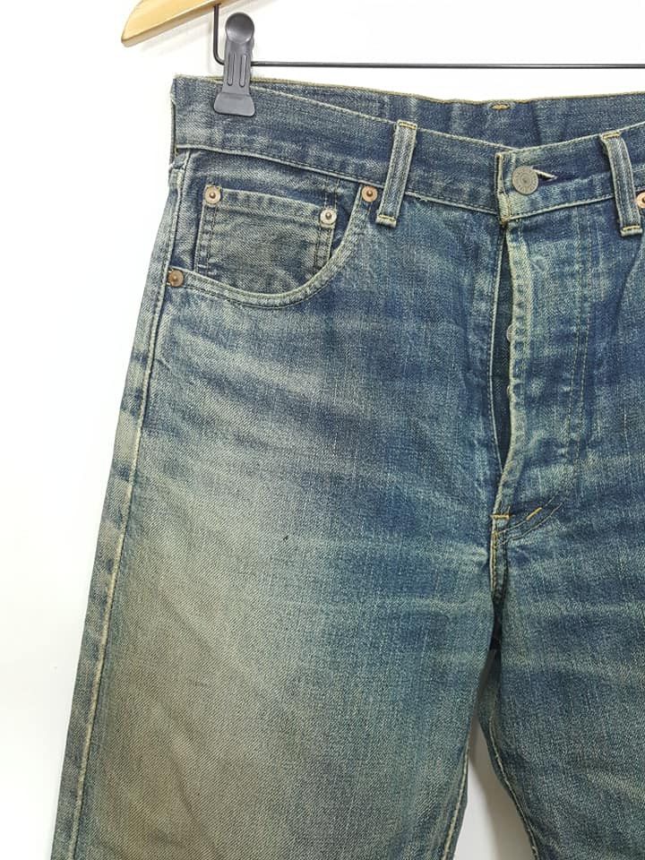Levi's LVC 503B-XX Big E Rare Vtg Selvedge Patched Seasoned Denim Size US 30 / EU 46 - 4 Thumbnail