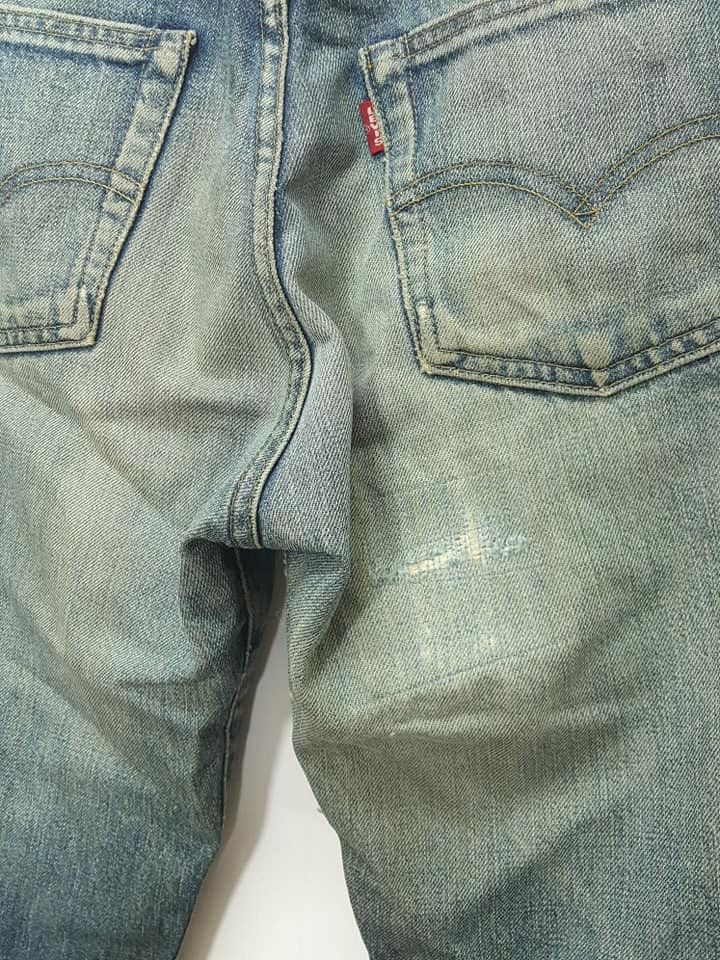 Levi's LVC 503B-XX Big E Rare Vtg Selvedge Patched Seasoned Denim Size US 30 / EU 46 - 14 Thumbnail