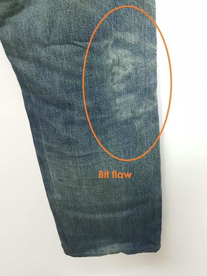 Levi's LVC 503B-XX Big E Rare Vtg Selvedge Patched Seasoned Denim Size US 30 / EU 46 - 17 Thumbnail