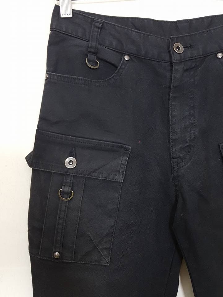 Japanese Brand Japanese Brand Pleated Ankle Design Streetwear Style Pants Size 29" - 3 Thumbnail