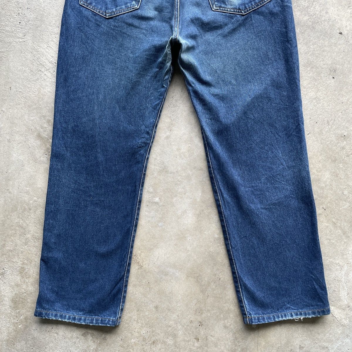 Japanese Brand × Vintage Steals💥 Vintage Japanese Brand Denim Jeans Pants W34x28 Size US 34 / EU 50 - 10 Thumbnail