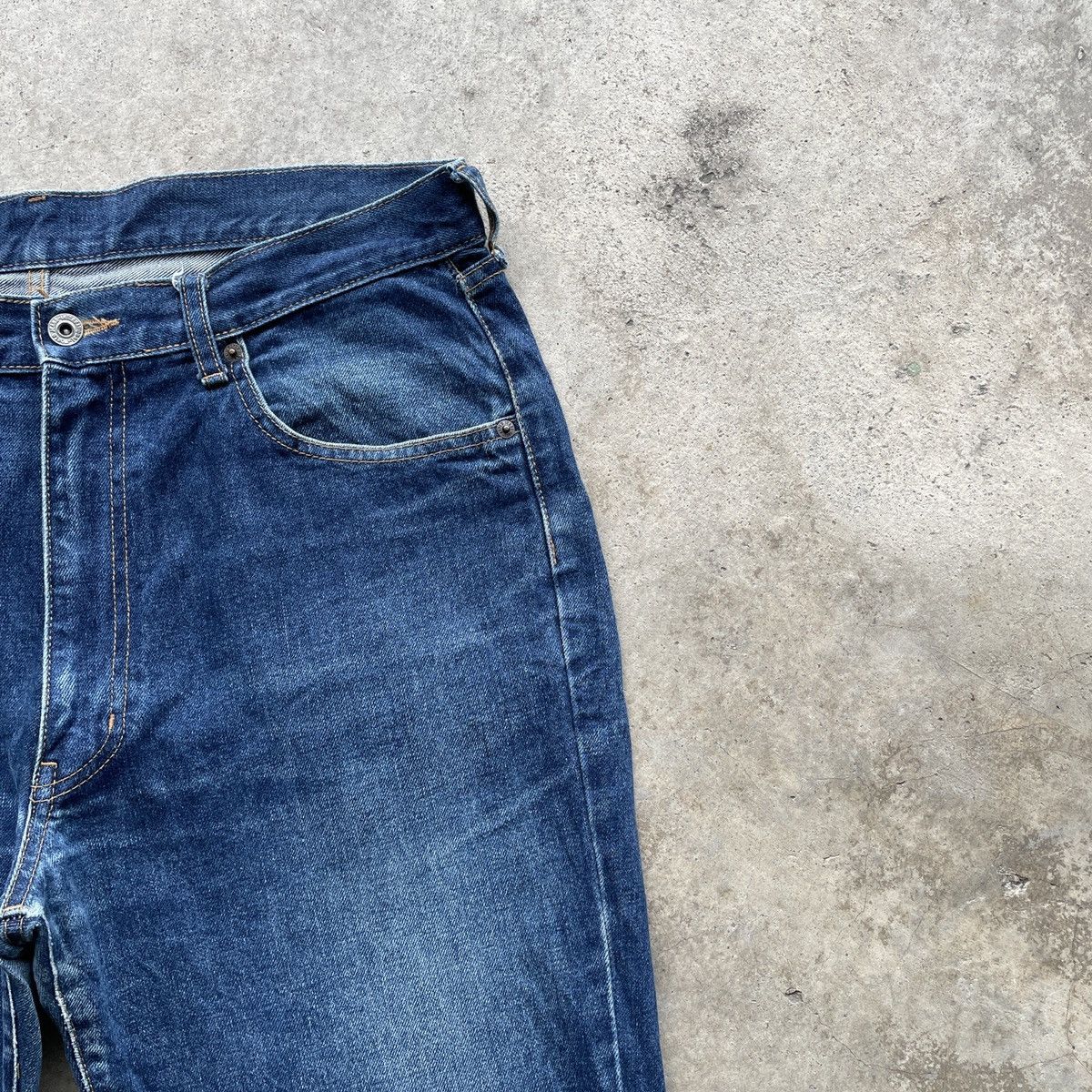 Japanese Brand × Vintage Steals💥 Vintage Japanese Brand Denim Jeans Pants W34x28 Size US 34 / EU 50 - 5 Thumbnail