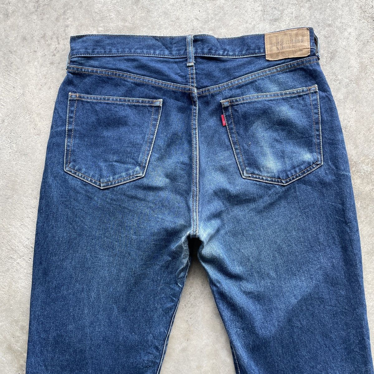Japanese Brand × Vintage Steals💥 Vintage Japanese Brand Denim Jeans Pants W34x28 Size US 34 / EU 50 - 11 Thumbnail