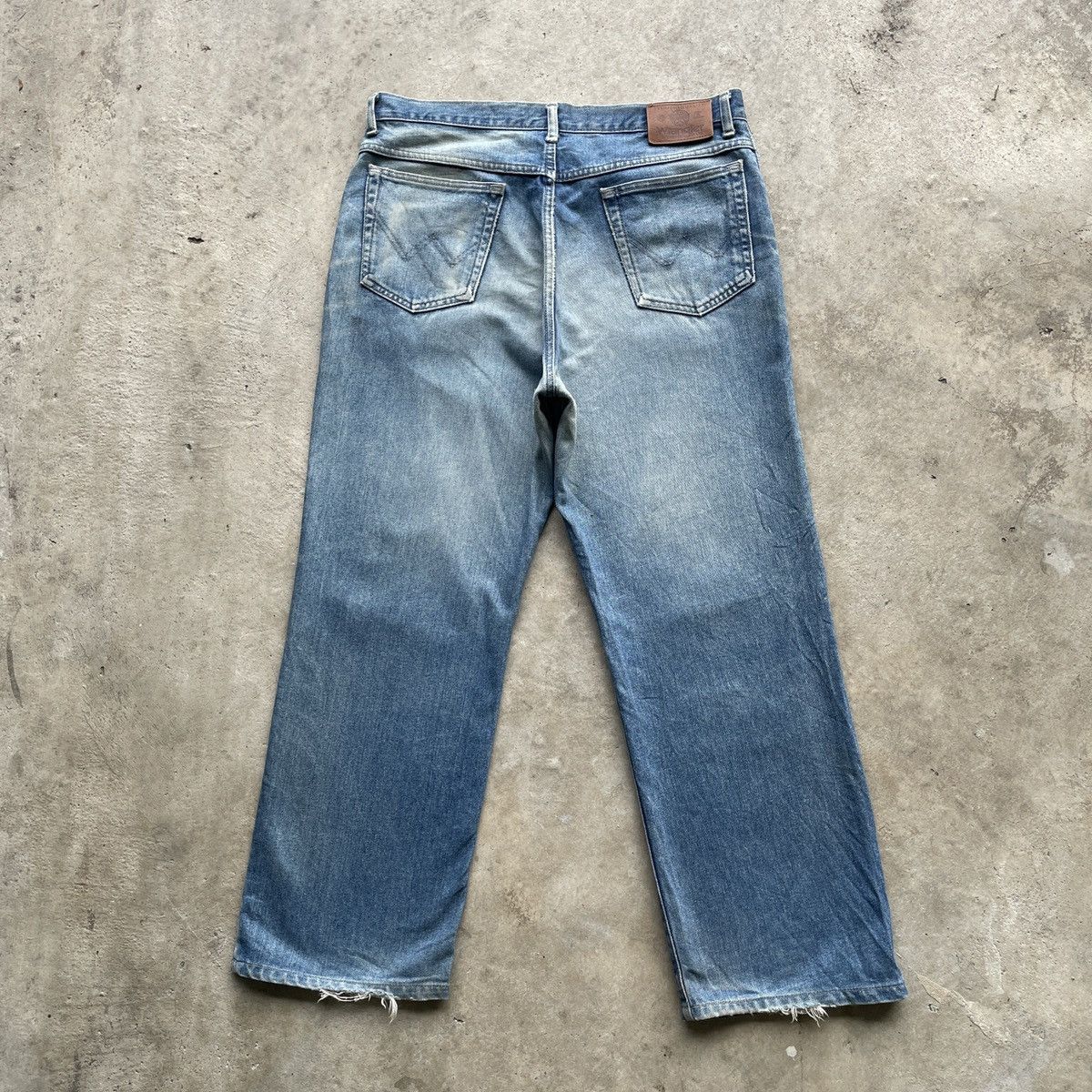 Wrangler Vintage Wrangler Faded Jeans W34x28 Wrangler Denim Pants Size US 34 / EU 50 - 12 Thumbnail