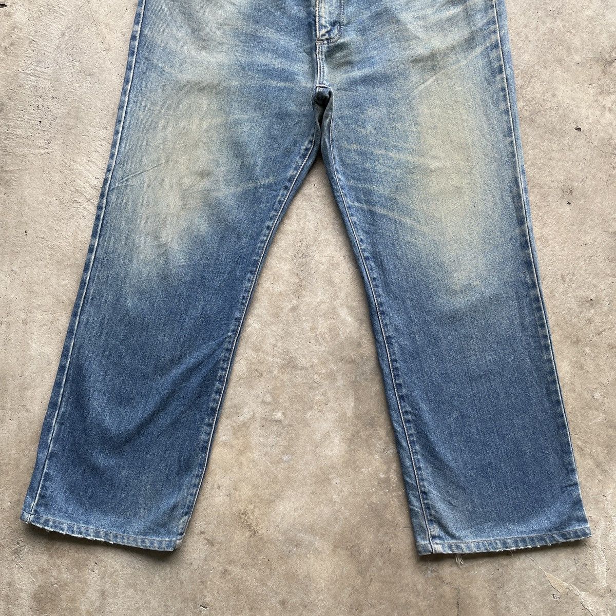 Wrangler Vintage Wrangler Faded Jeans W34x28 Wrangler Denim Pants Size US 34 / EU 50 - 4 Thumbnail