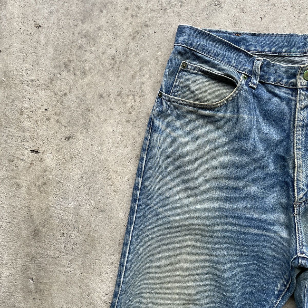 Wrangler Vintage Wrangler Faded Jeans W34x28 Wrangler Denim Pants Size US 34 / EU 50 - 5 Thumbnail