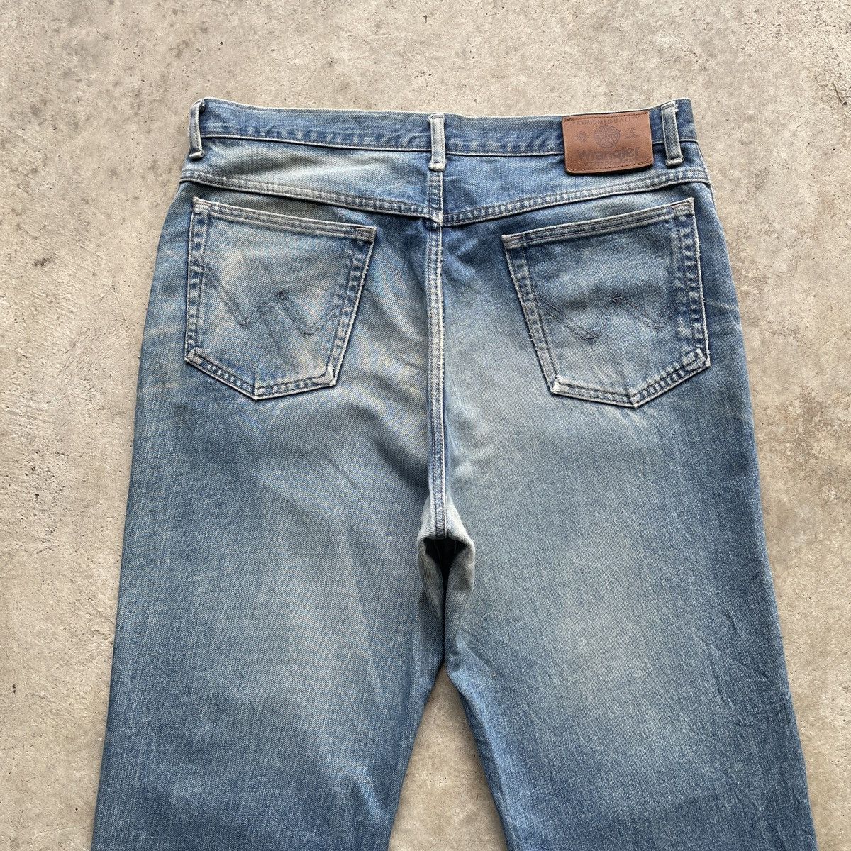 Wrangler Vintage Wrangler Faded Jeans W34x28 Wrangler Denim Pants Size US 34 / EU 50 - 11 Thumbnail
