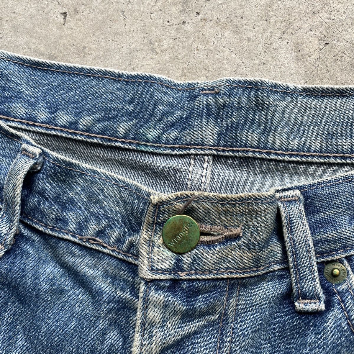 Wrangler Vintage Wrangler Faded Jeans W34x28 Wrangler Denim Pants Size US 34 / EU 50 - 7 Thumbnail