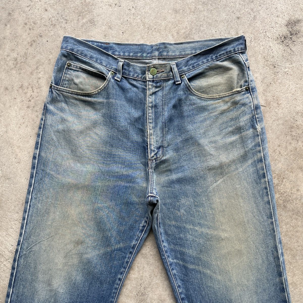 Wrangler Vintage Wrangler Faded Jeans W34x28 Wrangler Denim Pants Size US 34 / EU 50 - 3 Thumbnail