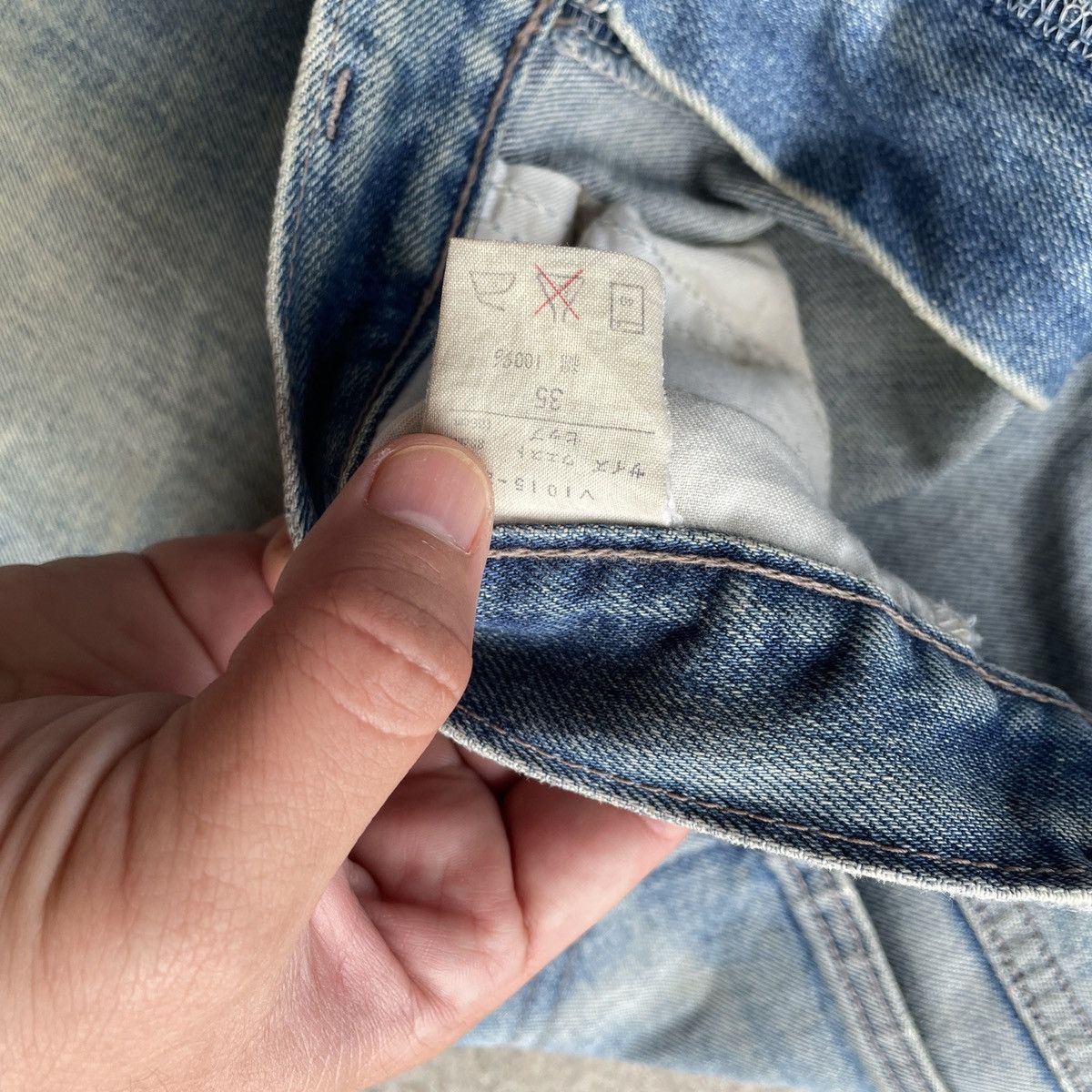 Wrangler Vintage Wrangler Faded Jeans W34x28 Wrangler Denim Pants Size US 34 / EU 50 - 8 Thumbnail
