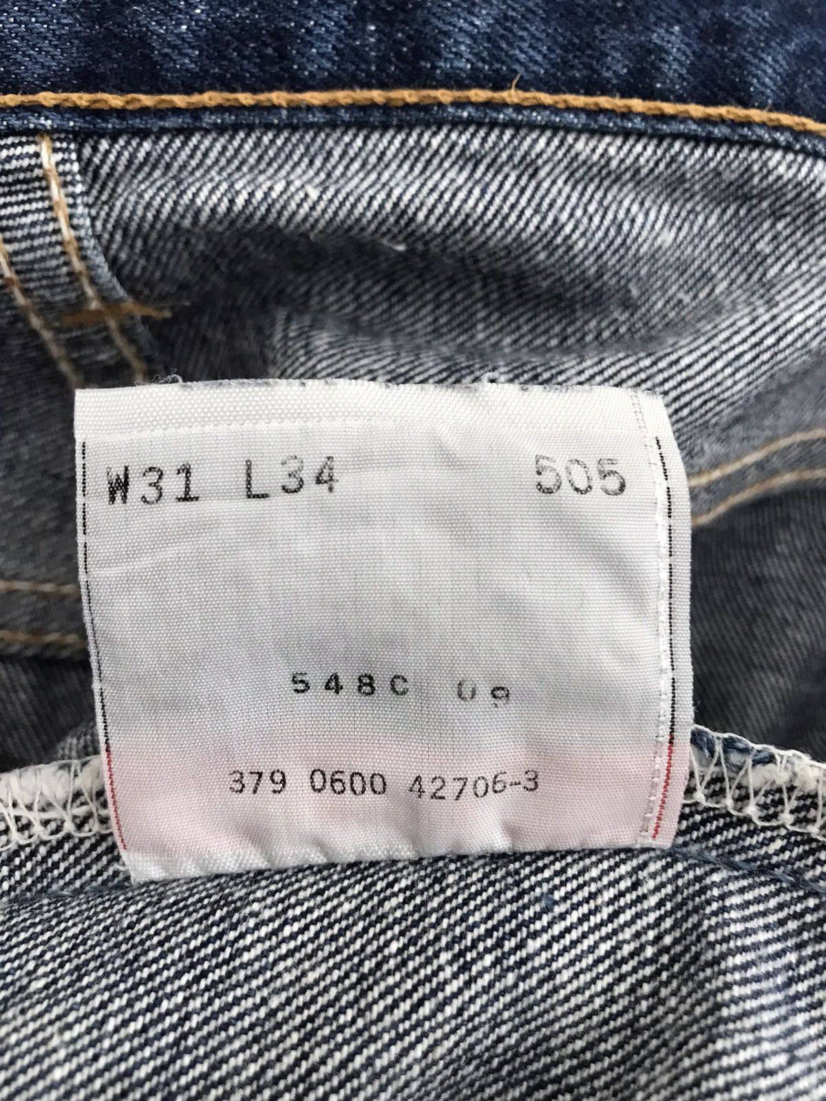 Levi's Vintage Clothing Vintage Levi’s 505-03 Made In Usa Blue Denim Jeans #379 Size US 31 - 11 Thumbnail