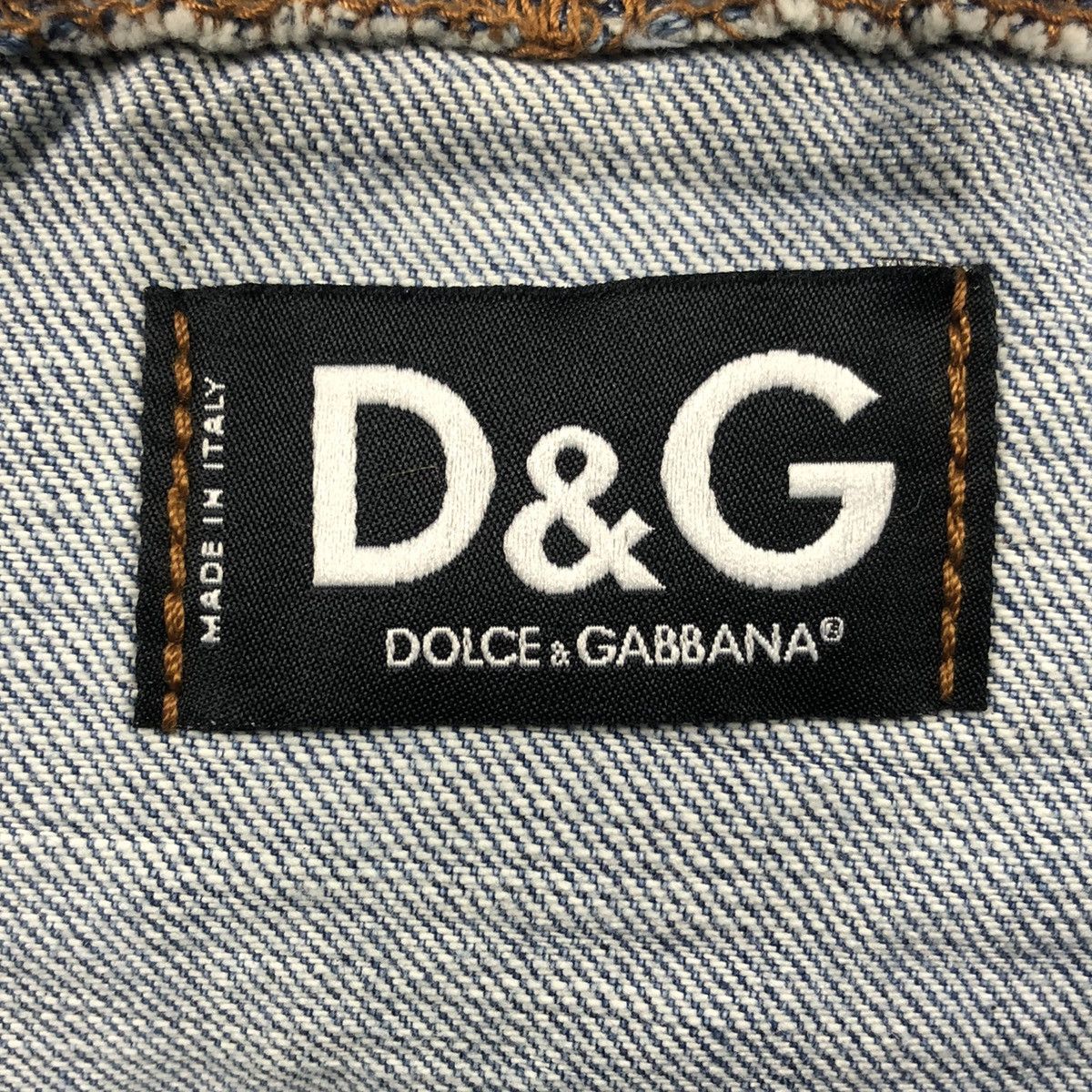 Dolce & Gabbana RARE💥Dolce & Gabbana Denim Patch Messenger Bag Size ONE SIZE - 21 Thumbnail