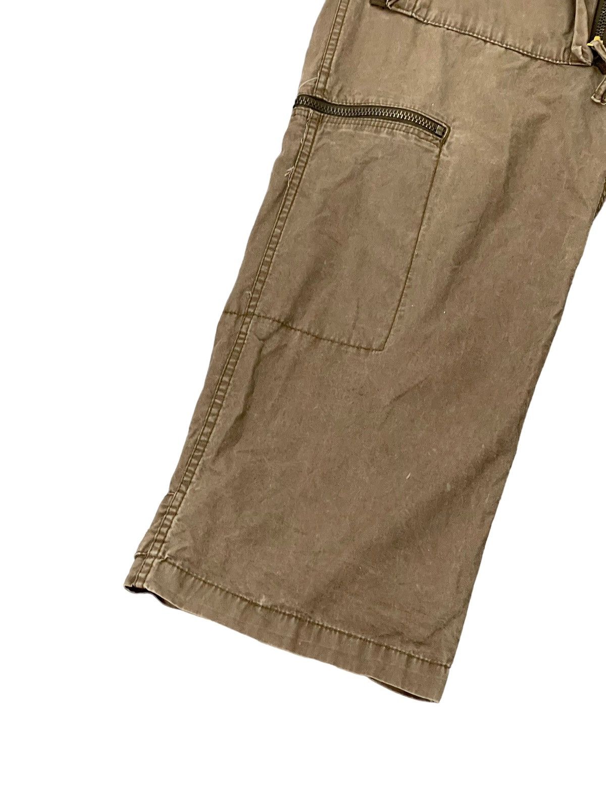 Japanese Brand Multipockets Cargo Wide Pant Club Monaco Faded Military 2🟦5 Size US 35 - 5 Thumbnail
