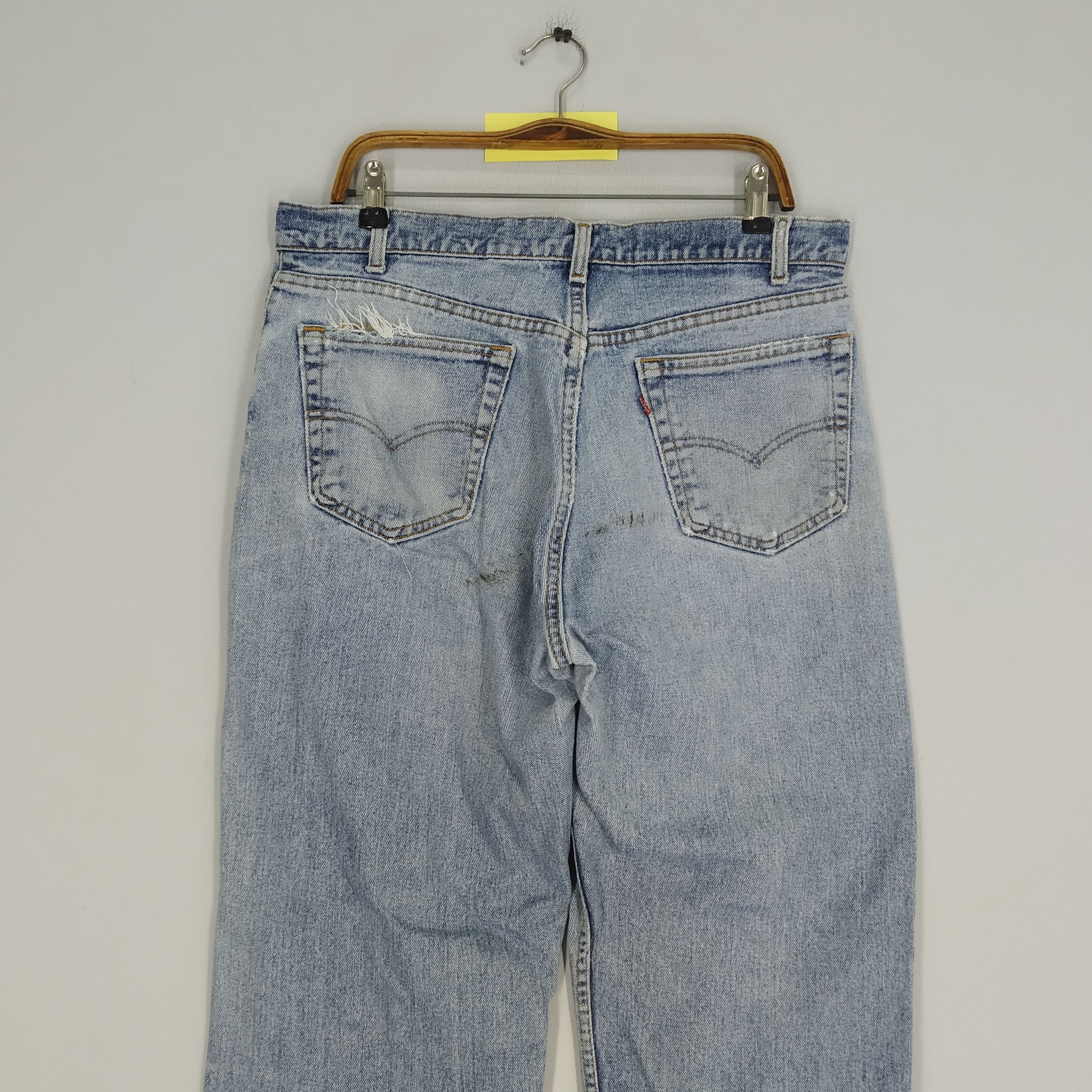 Levi's Vintage Levi's Stonewash Blue Denim Jeans Reconstruct Jeans Size US 36 / EU 52 - 4 Thumbnail