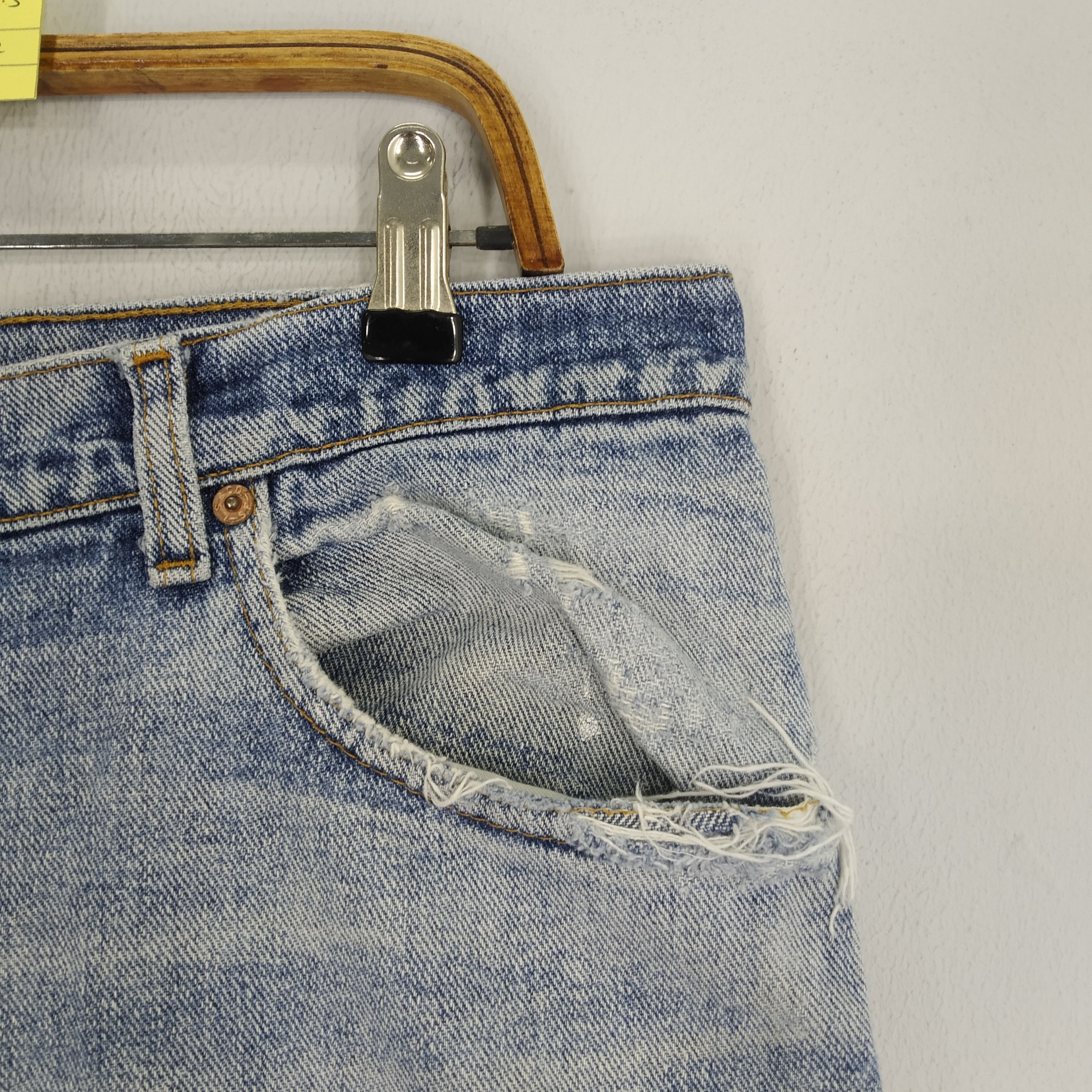 Levi's Vintage Levi's Stonewash Blue Denim Jeans Reconstruct Jeans Size US 36 / EU 52 - 6 Thumbnail