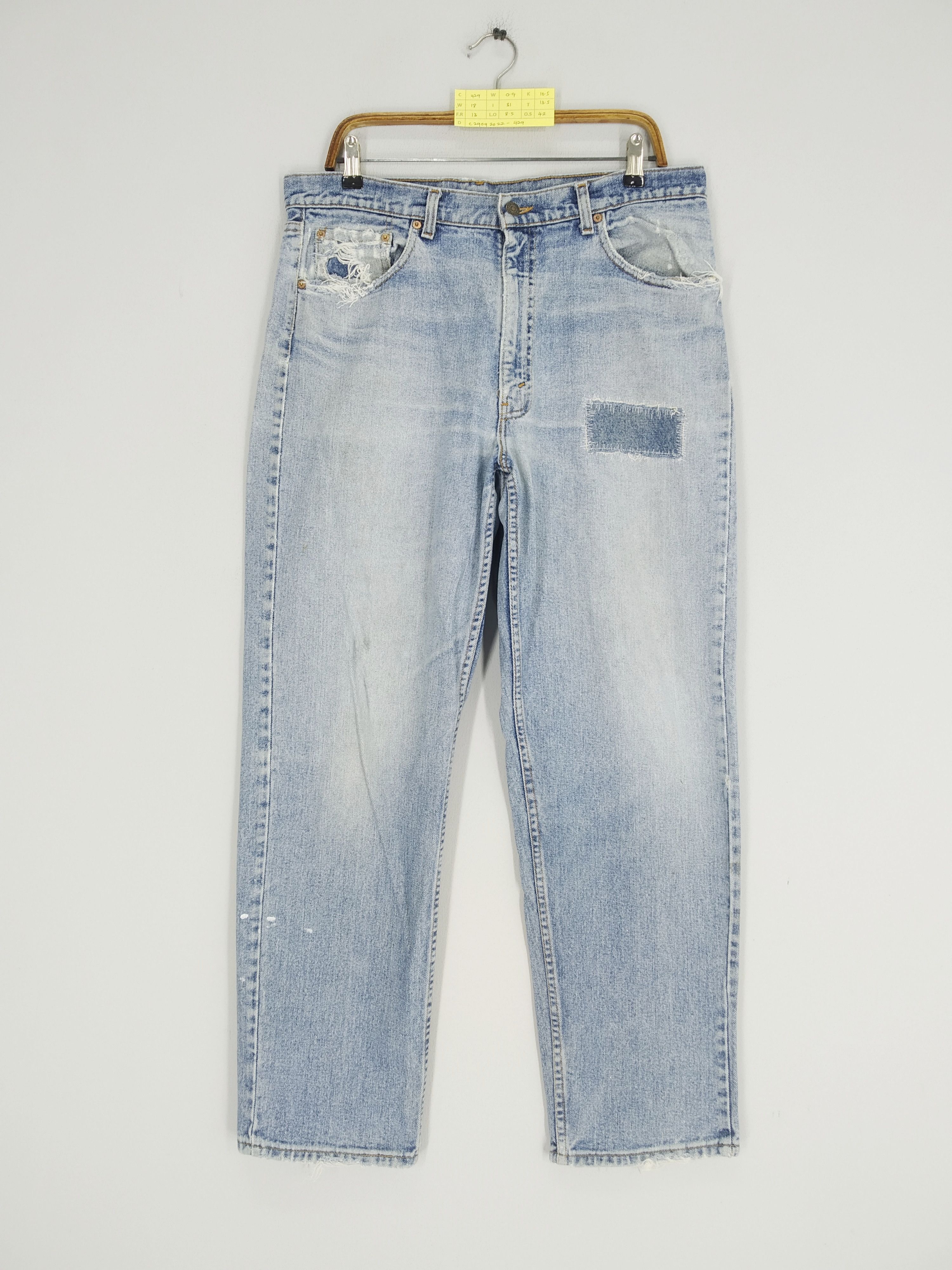 Levi's Vintage Levi's Stonewash Blue Denim Jeans Reconstruct Jeans Size US 36 / EU 52 - 1 Thumbnail