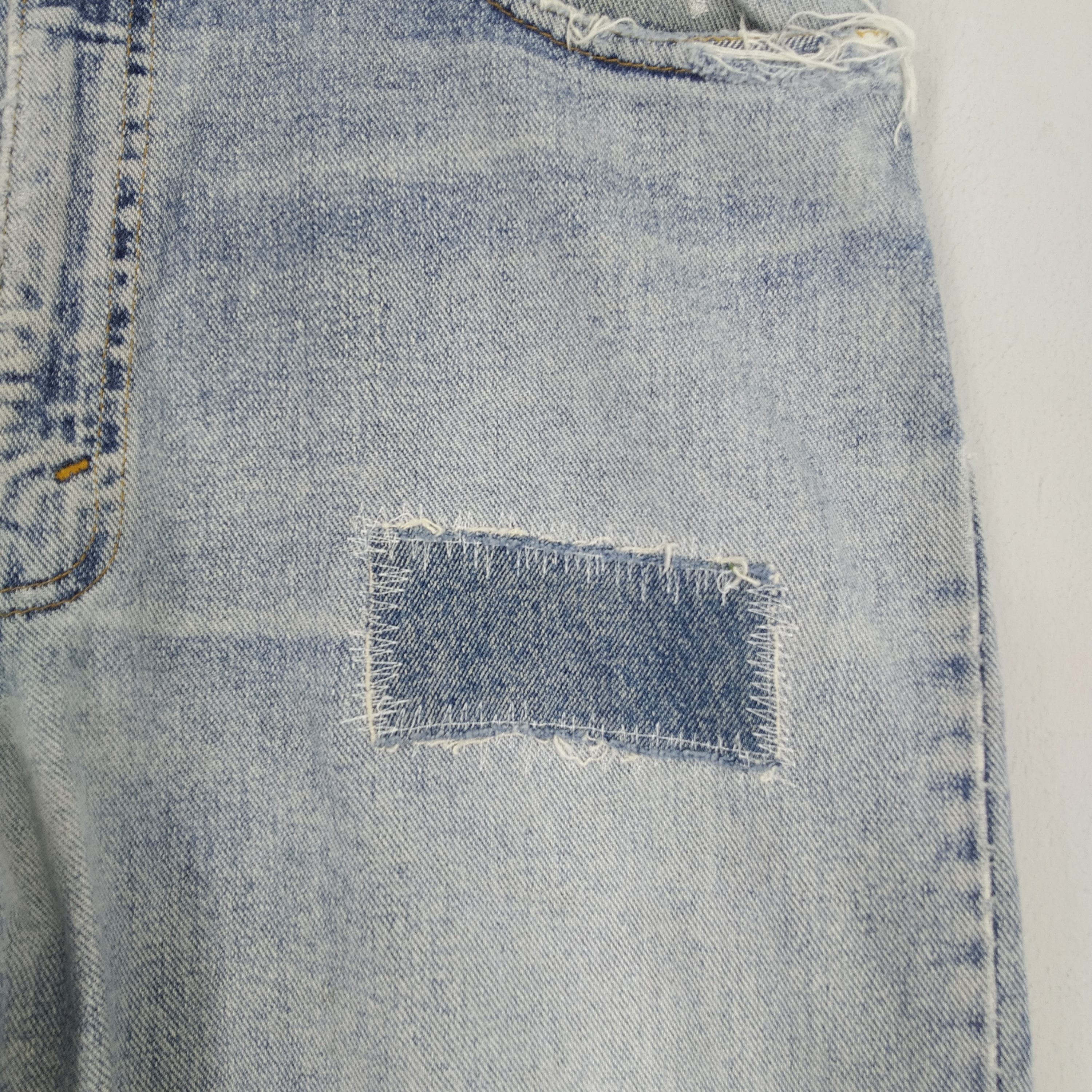 Levi's Vintage Levi's Stonewash Blue Denim Jeans Reconstruct Jeans Size US 36 / EU 52 - 5 Thumbnail