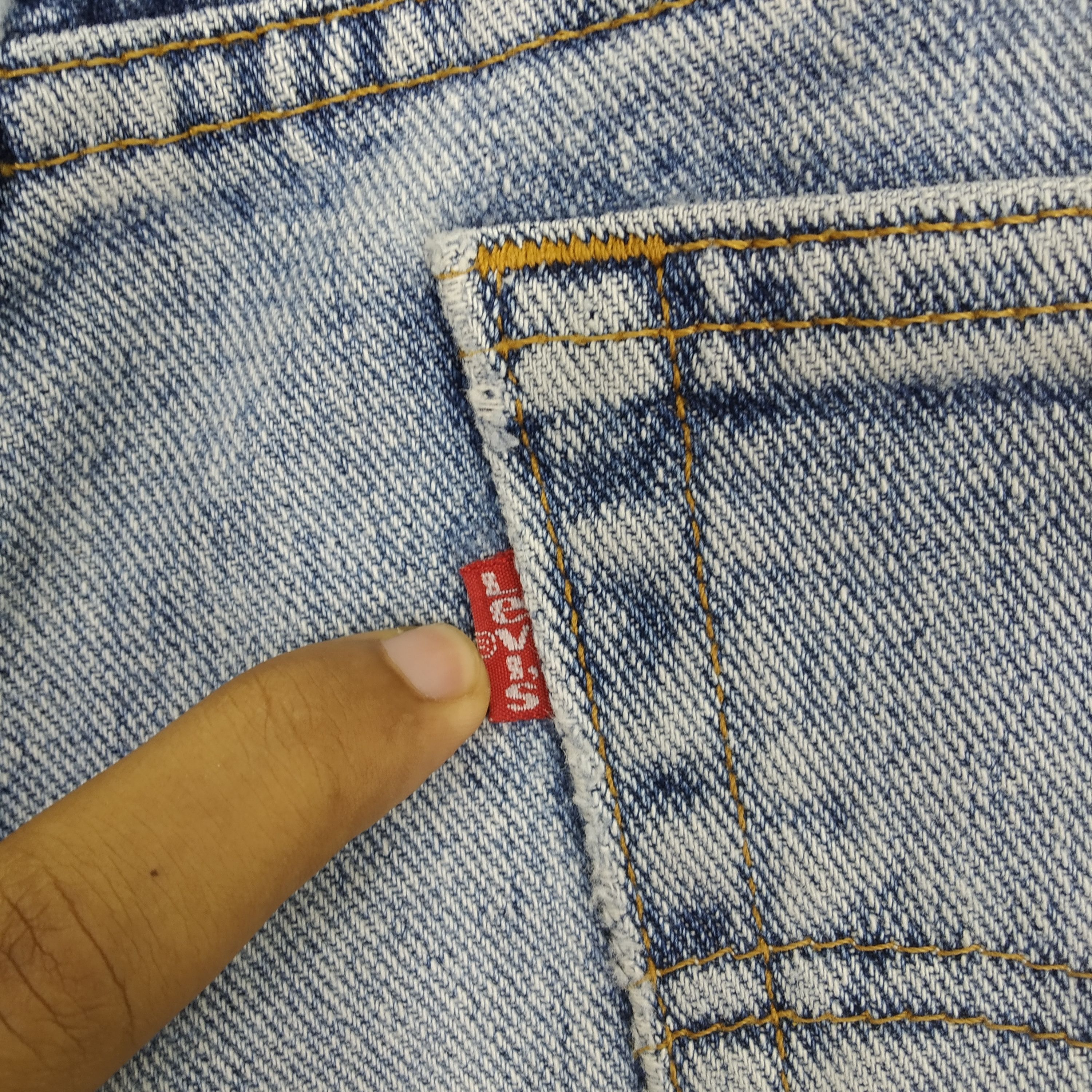 Levi's Vintage Levi's Stonewash Blue Denim Jeans Reconstruct Jeans Size US 36 / EU 52 - 12 Thumbnail