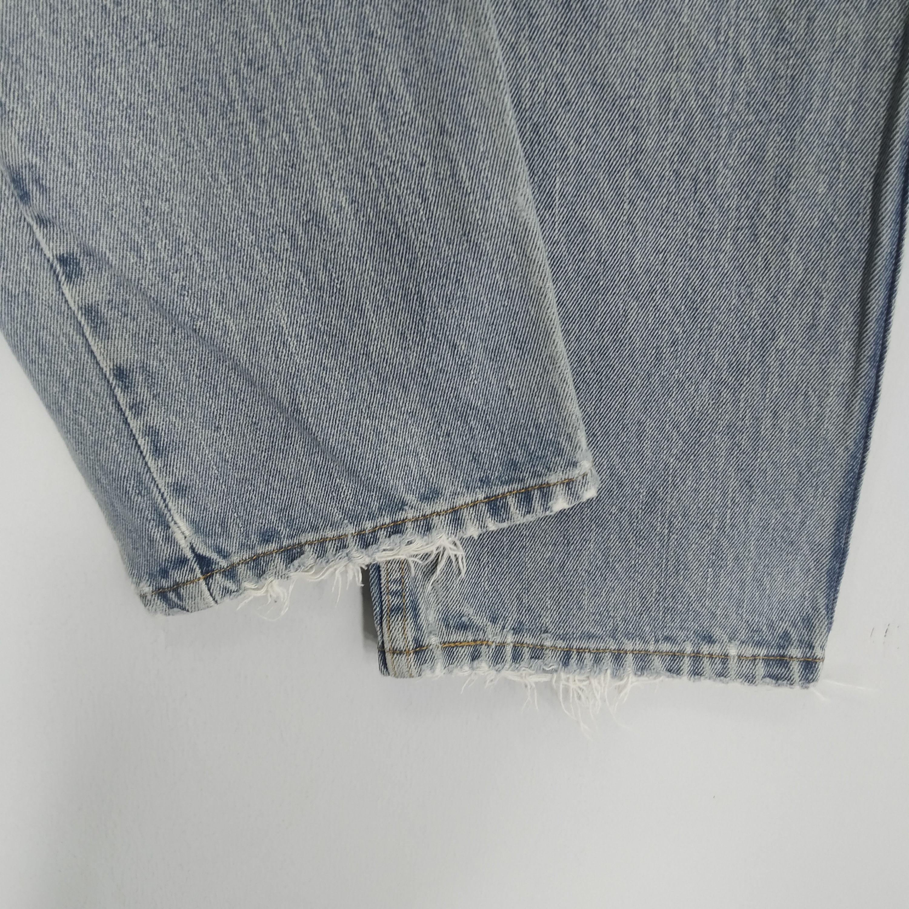 Levi's Vintage 90s Levi's 505 Regular Fit Faded Blue Jeans Ripped Size US 34 / EU 50 - 7 Thumbnail